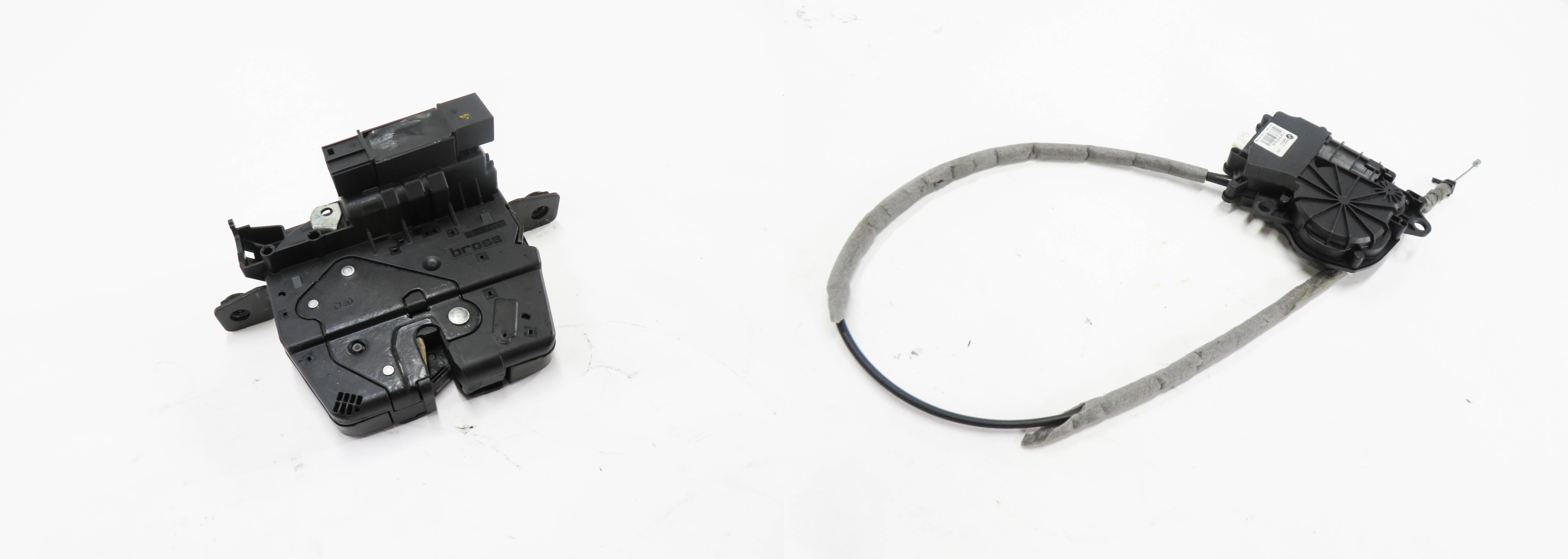 2013 BMW 535i (F10) REAR TRUNK LOCK LATCH ACTUATOR w/ SOFT CLOSE MOTOR — exact item pictured