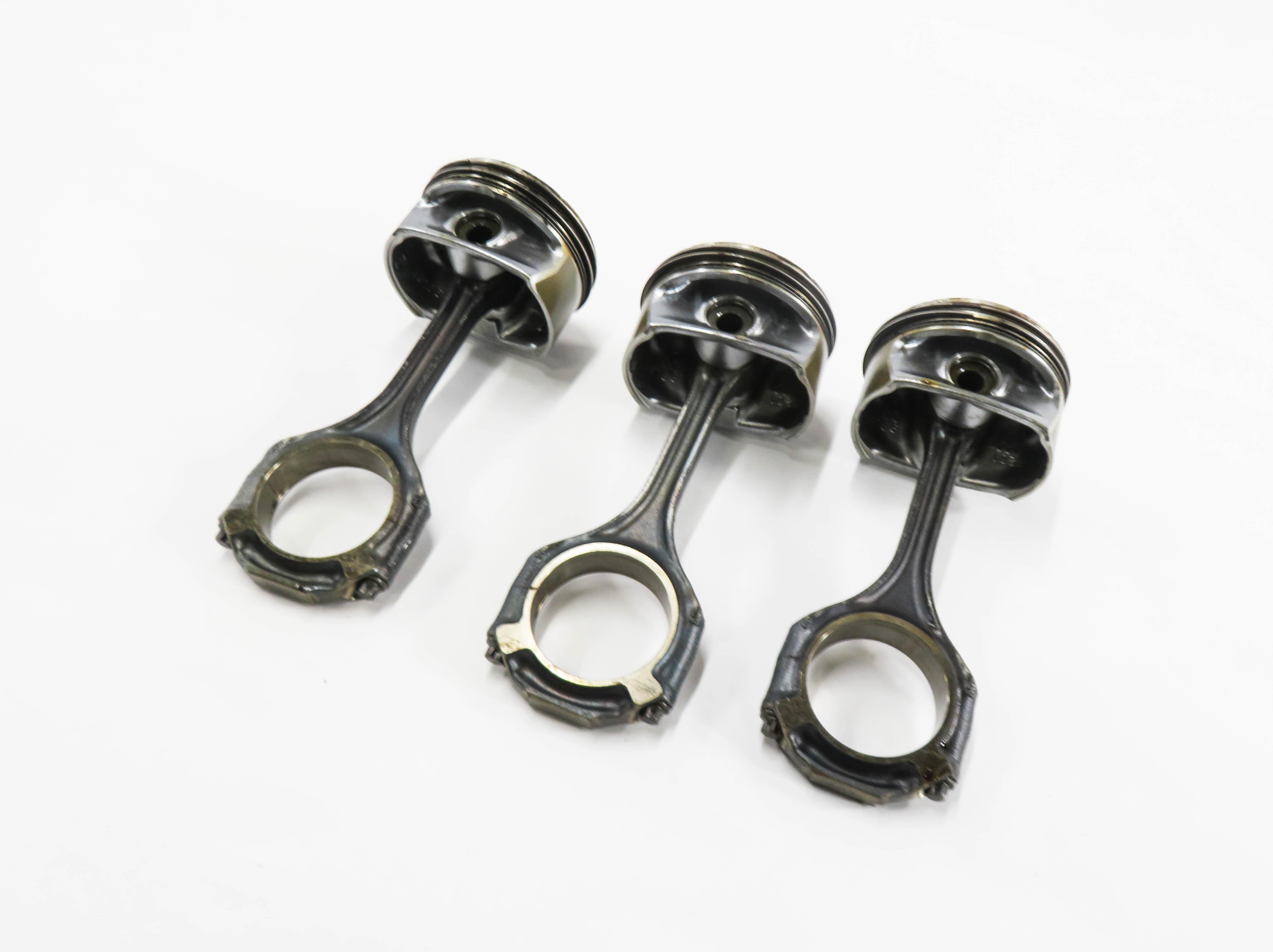 06-10 MERCEDES C350 E350 GL450 ML350 CLK350 R350 (W204 W164 X164) PISTON SET-3 — exact item pictured