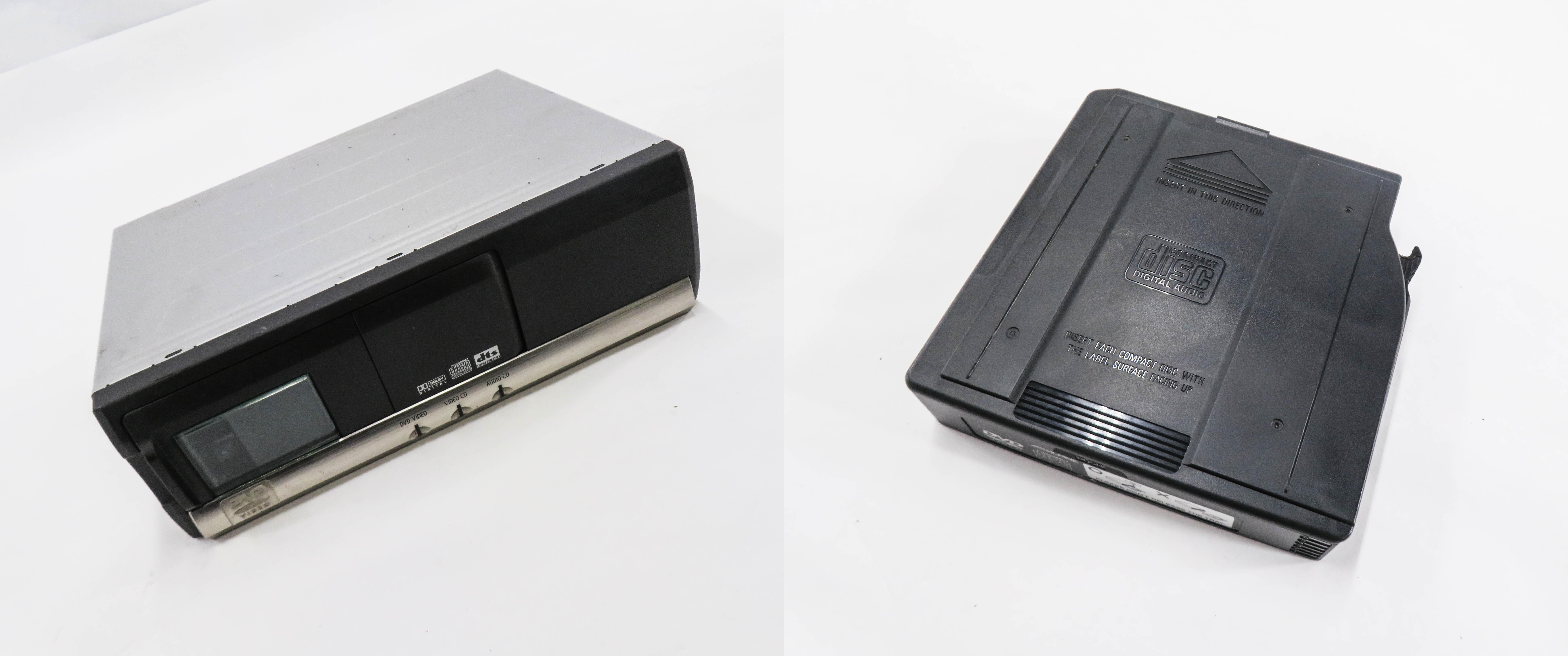 2006-2009 RANGE ROVER SPORT (L320) 6-DISC DVD VIDEO DISC CHANGER READER — exact item pictured