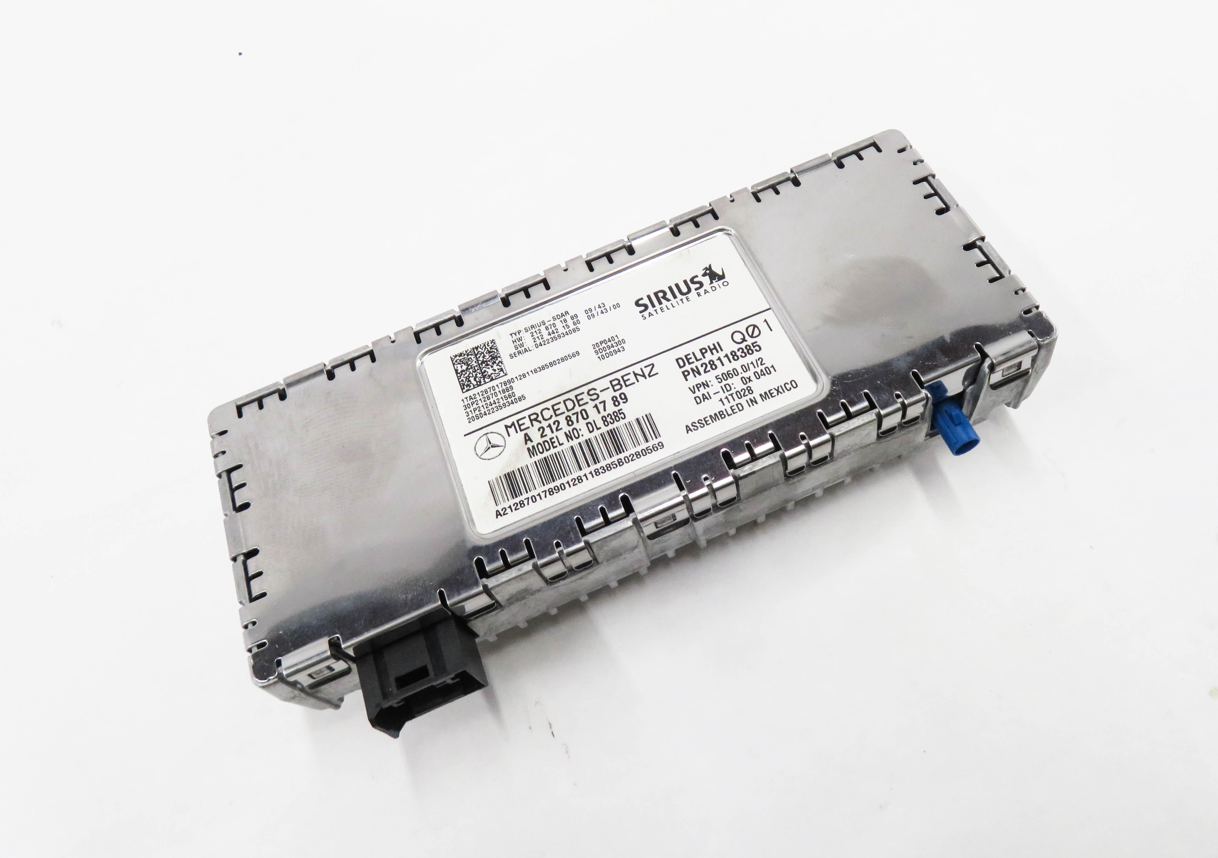 10-16 MERCEDES C250 C300 C350 E350 E550 GLK350 ML350 - SIRIUS SATELLITE RECEIVER — exact item pictured