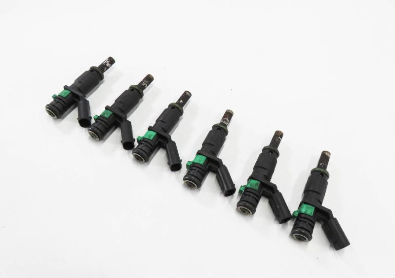 2010-2013 MERCEDES C300 C350 E350 GLK350 S400 (W204 W211 X204) FUEL INJECTOR SET — exact item pictured