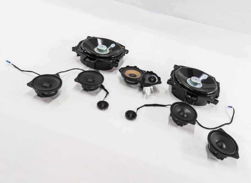 2013 BMW X5 (E70) RADIO STEREO SUB SUBWOOFER TWEETER SPEAKER SET-9 — exact item pictured
