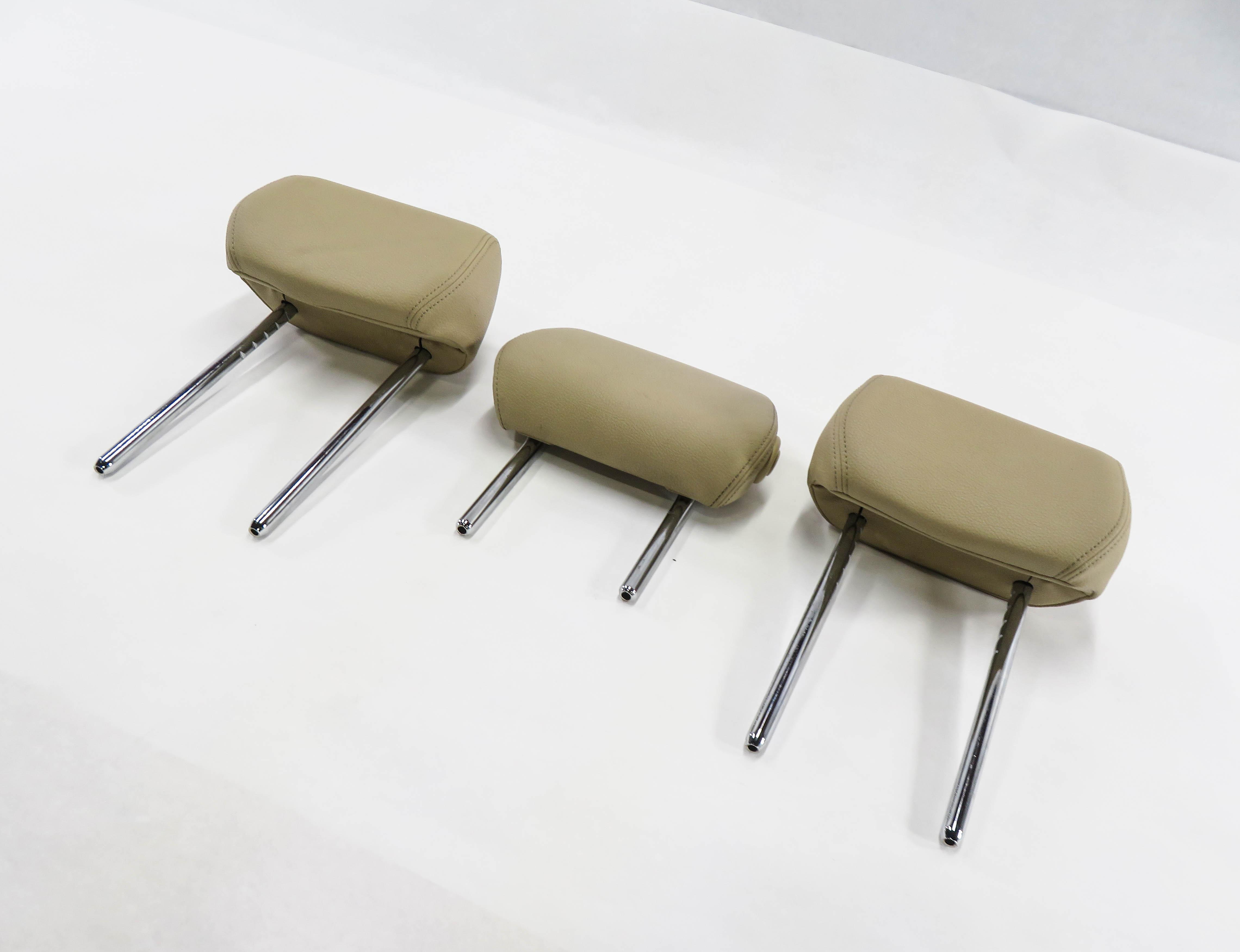 2016 BMW 340i (F30) REAR SEAT HEADREST SET-3 (VENETIAN BEIGE KCDF) — exact item pictured