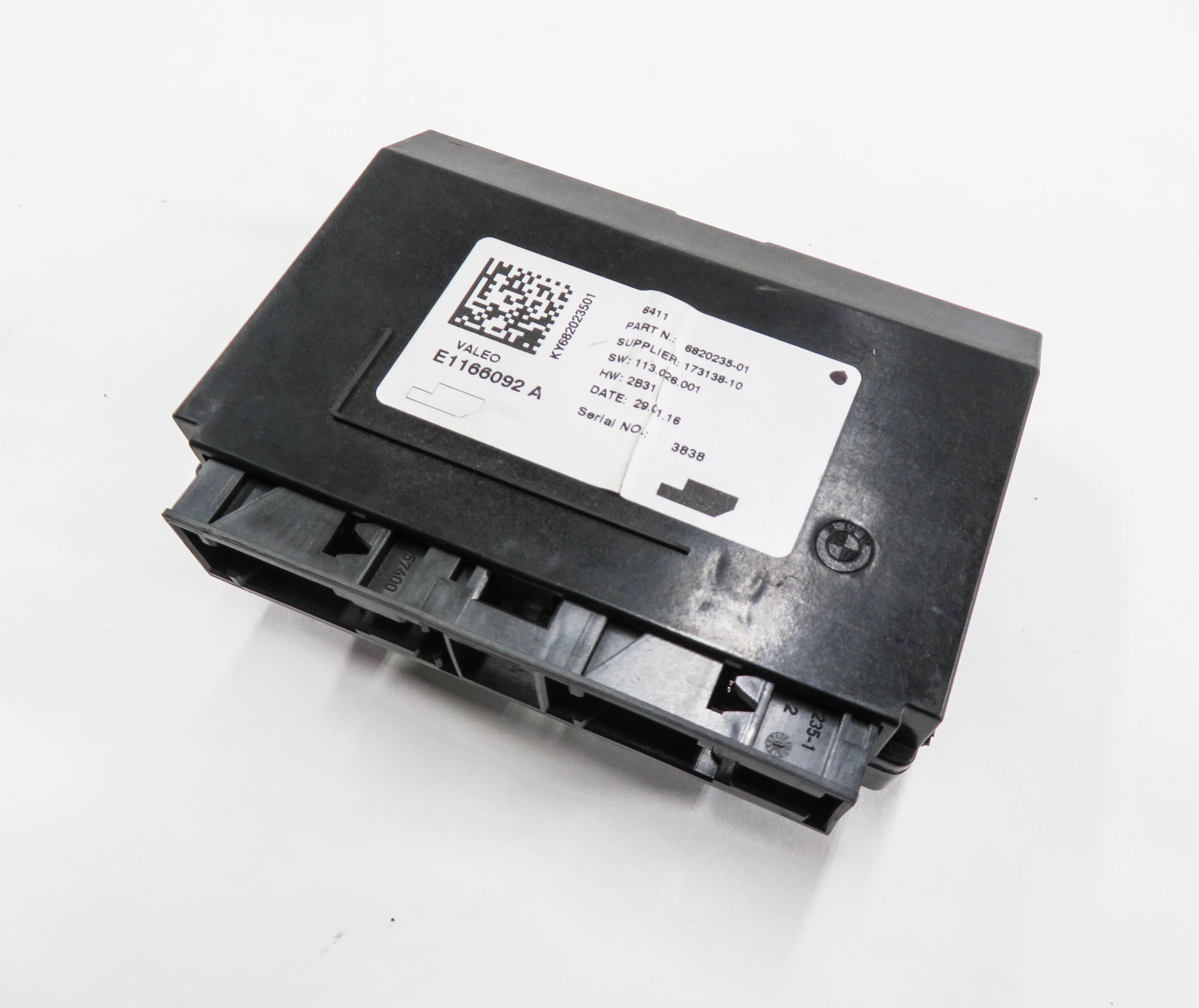 2016 BMW 340i (F30) HEATER A/C AIR CONDITIONING CONTROL MODULE — exact item pictured