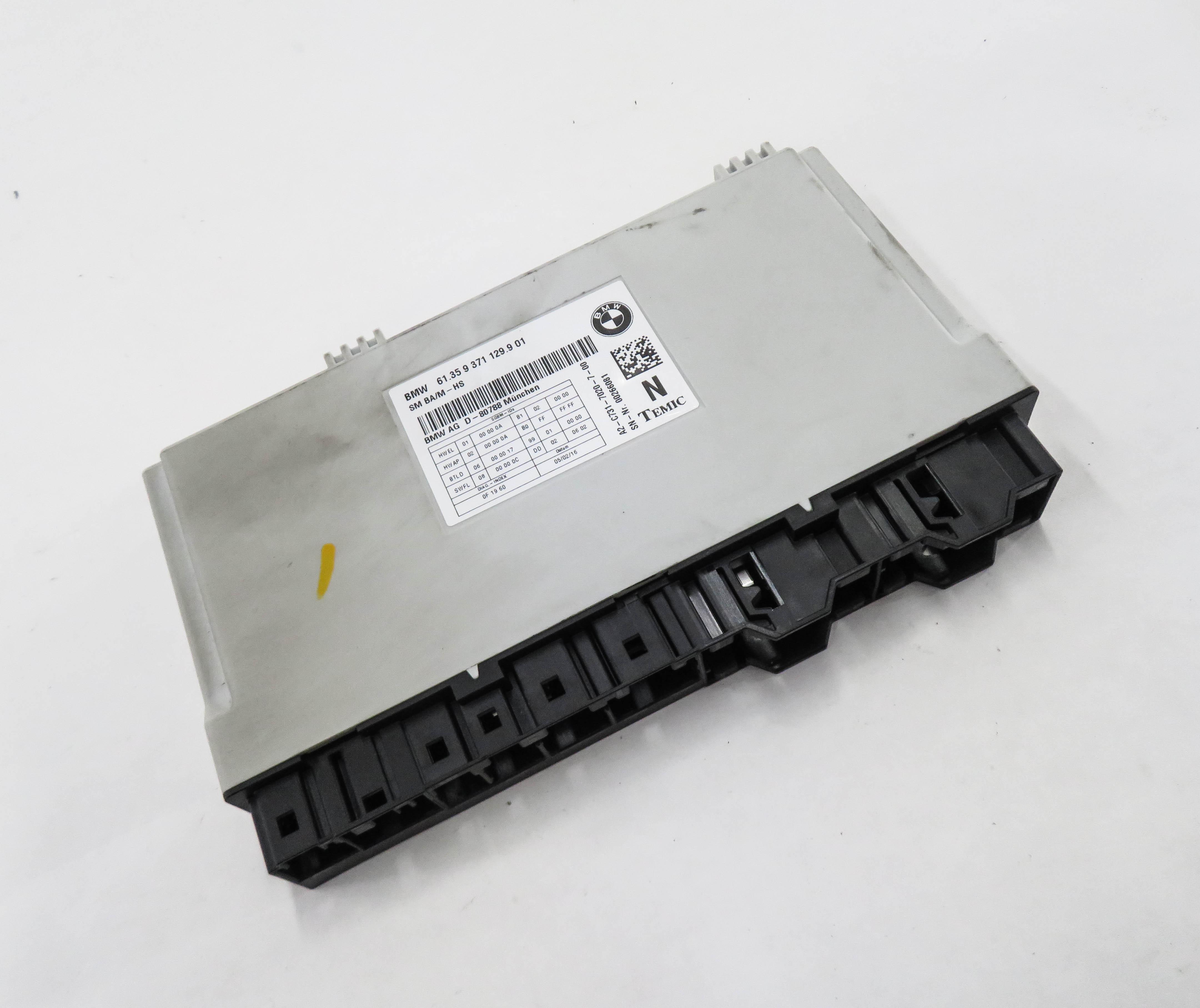 14-19 BMW 328i 330i 335i 428i 430i 440i M3 M4 X5 X6 - FRONT MEMORY SEAT MODULE — exact item pictured