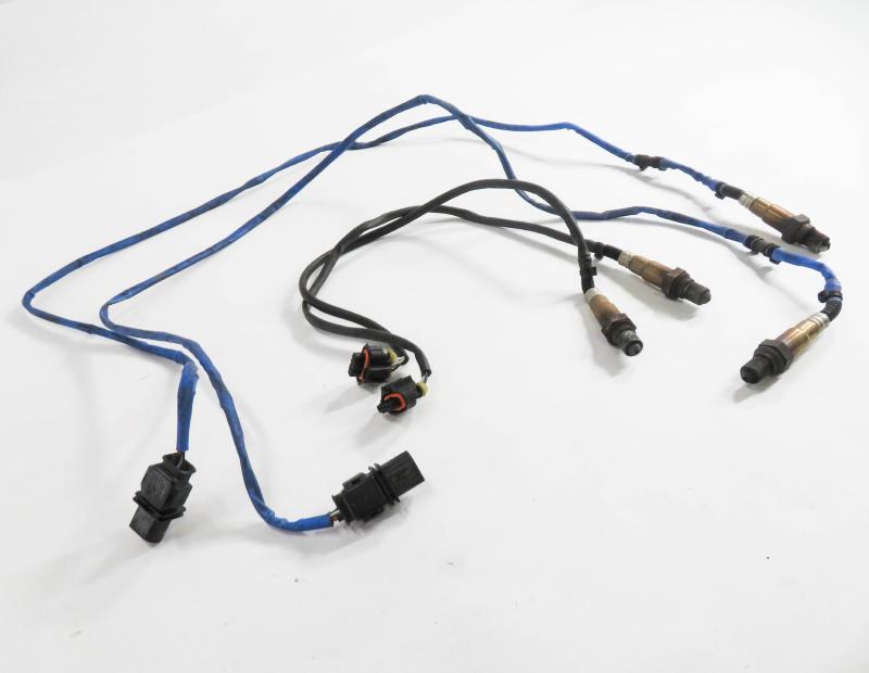 2008 PORSCHE CAYENNE (957) 4.8L PRE / POST CAT O2 OXYGEN LAMBDA PROBE SENSOR SET — exact item pictured