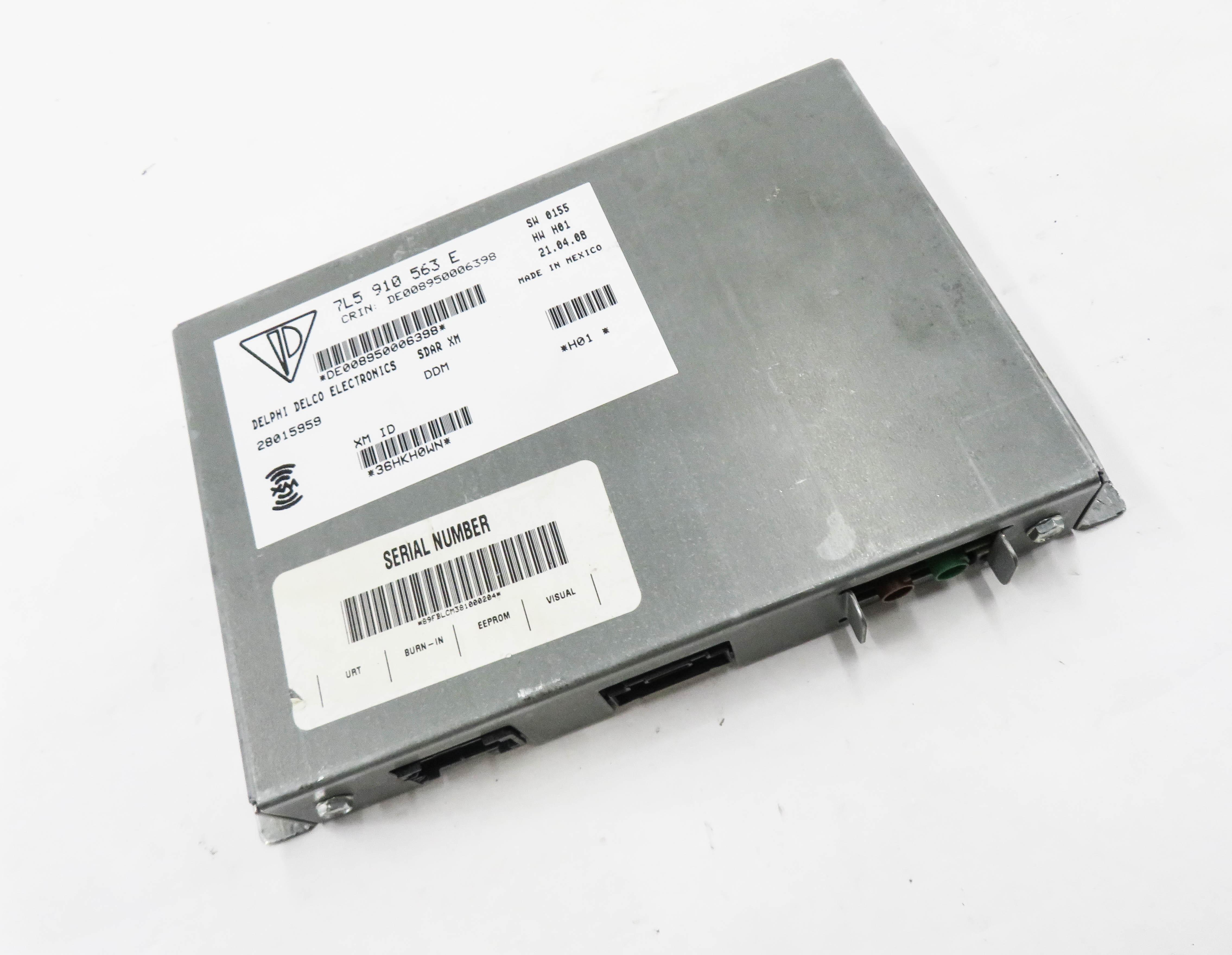 2005-2010 PORSCHE CAYENNE (955 957) XM SATELLITE RADIO RECEIVER MODULE — exact item pictured