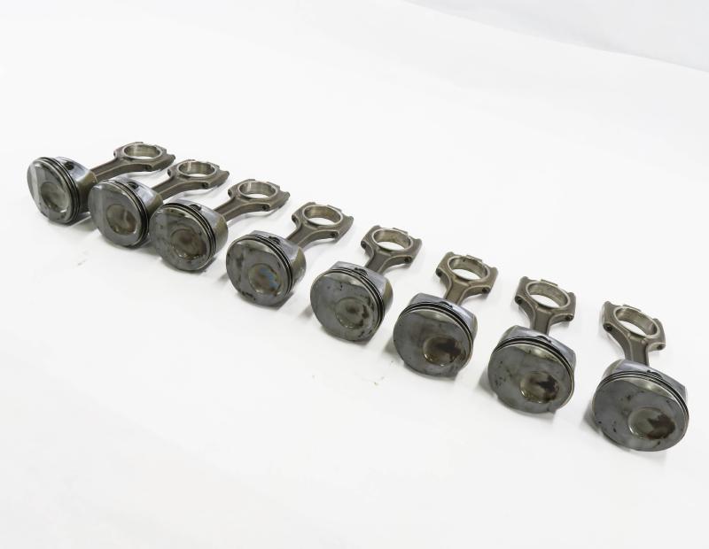2008-2014 CAYENNE PANAMERA (957 958 970 G1) 4.8L M48 ENGINE - PISTON w/ ROD SET — exact item pictured