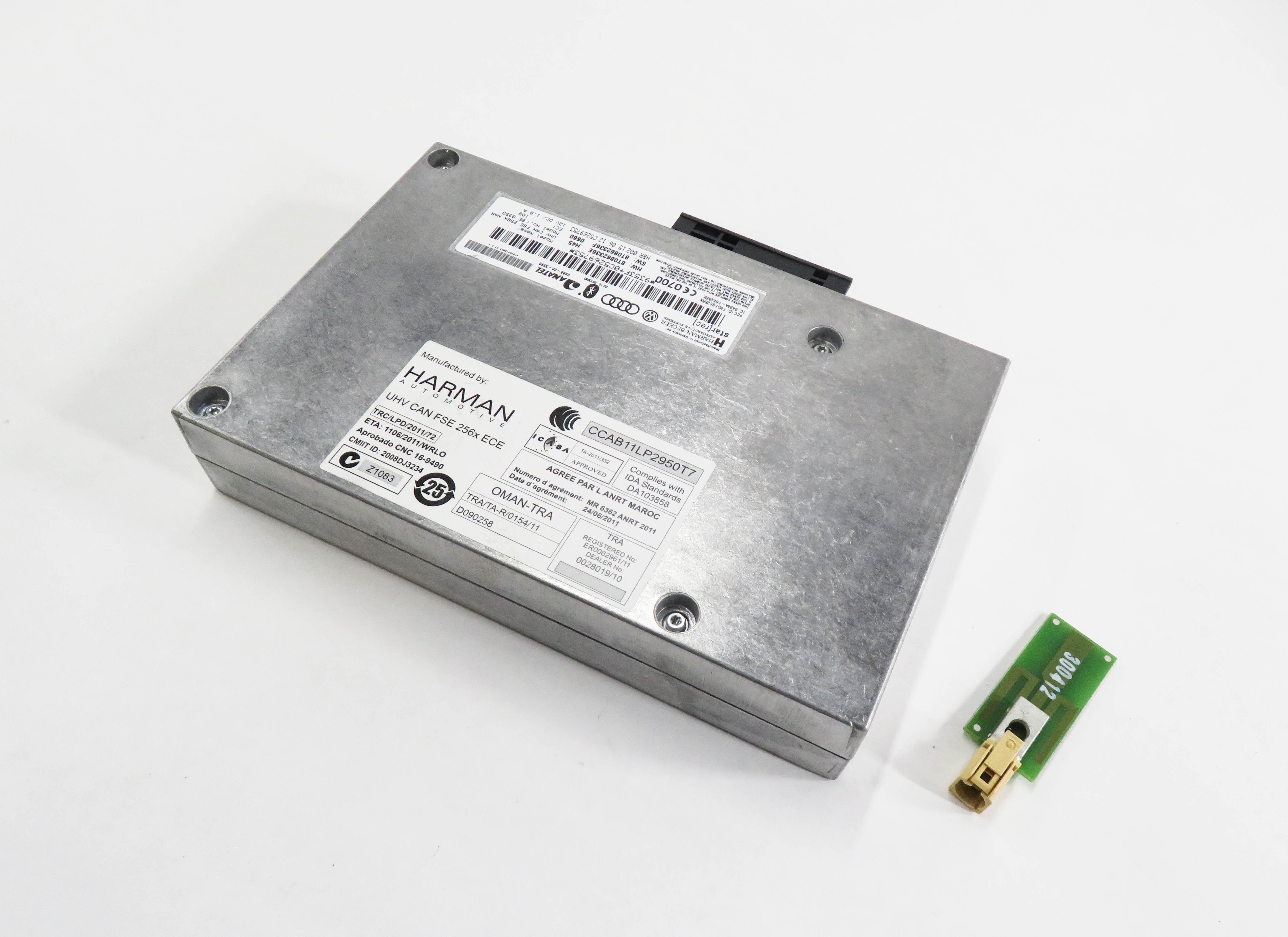 2010-2017 AUDI A4 Q5 S4 SQ5 (B8 8K 8R) BLUETOOTH COMMUNICATION CONTROL MODULE — exact item pictured