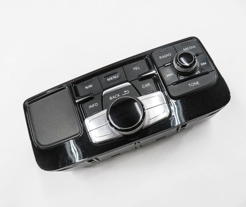 11-18 AUDI A8 S8 (D4 4H) CENTER CONSOLE MMI NAVIGATION CONTROL SWITCH (OPT 8DY) — exact item pictured