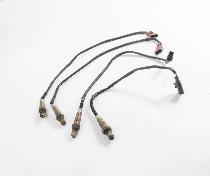 2011 AUDI A8 (D4 4H) PRE / POST CAT O2 OXYGEN LAMBDA PROBE SENSOR SET-4 — exact item pictured
