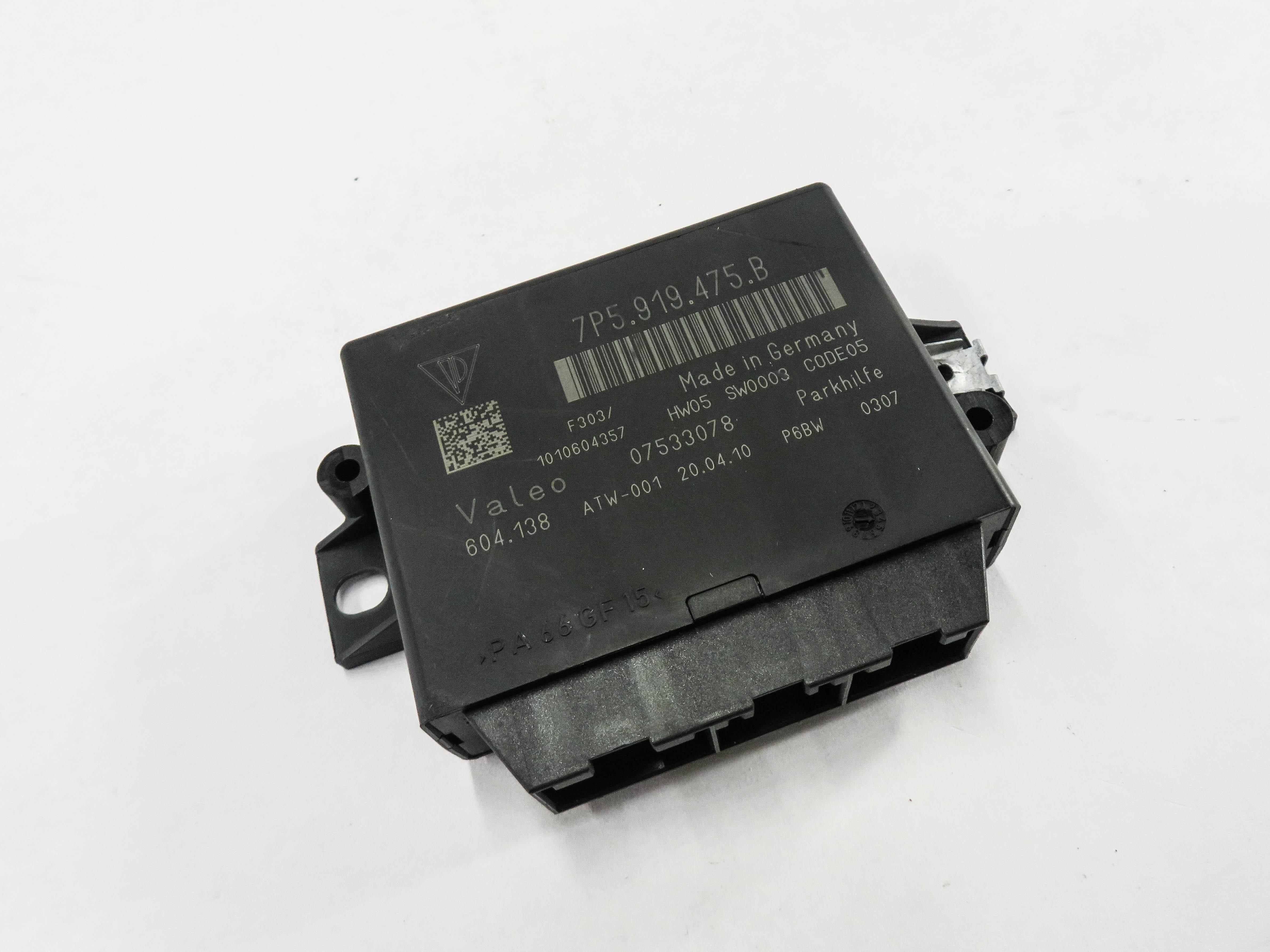 2011-2012 PORSCHE CAYENNE (958) PDC PARK DISTANCE ASSIST CONTROL MODULE — exact item pictured