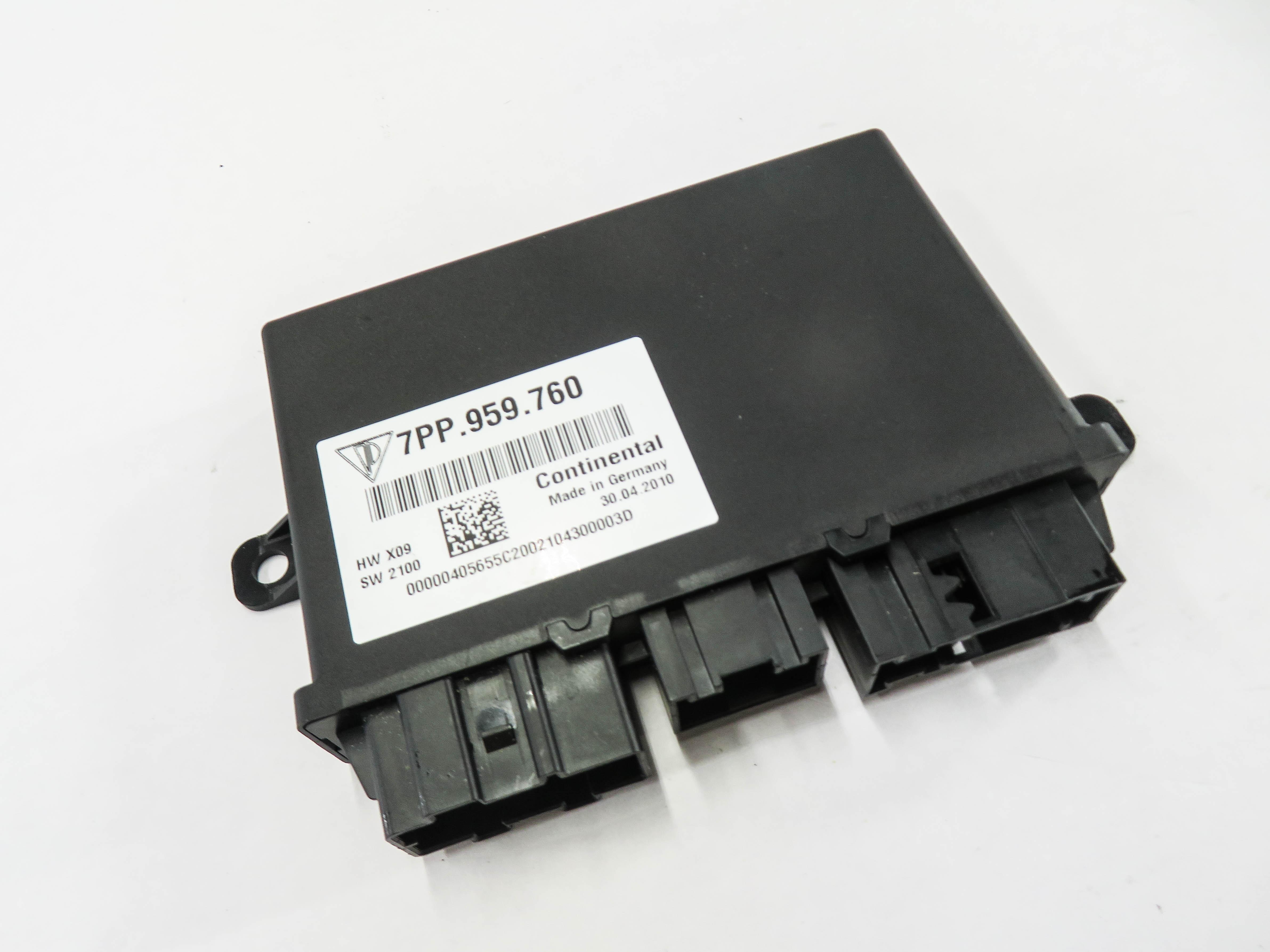 2011 PORSCHE CAYENNE (958) LEFT FRONT DRIVER SEAT CONTROL MODULE — exact item pictured