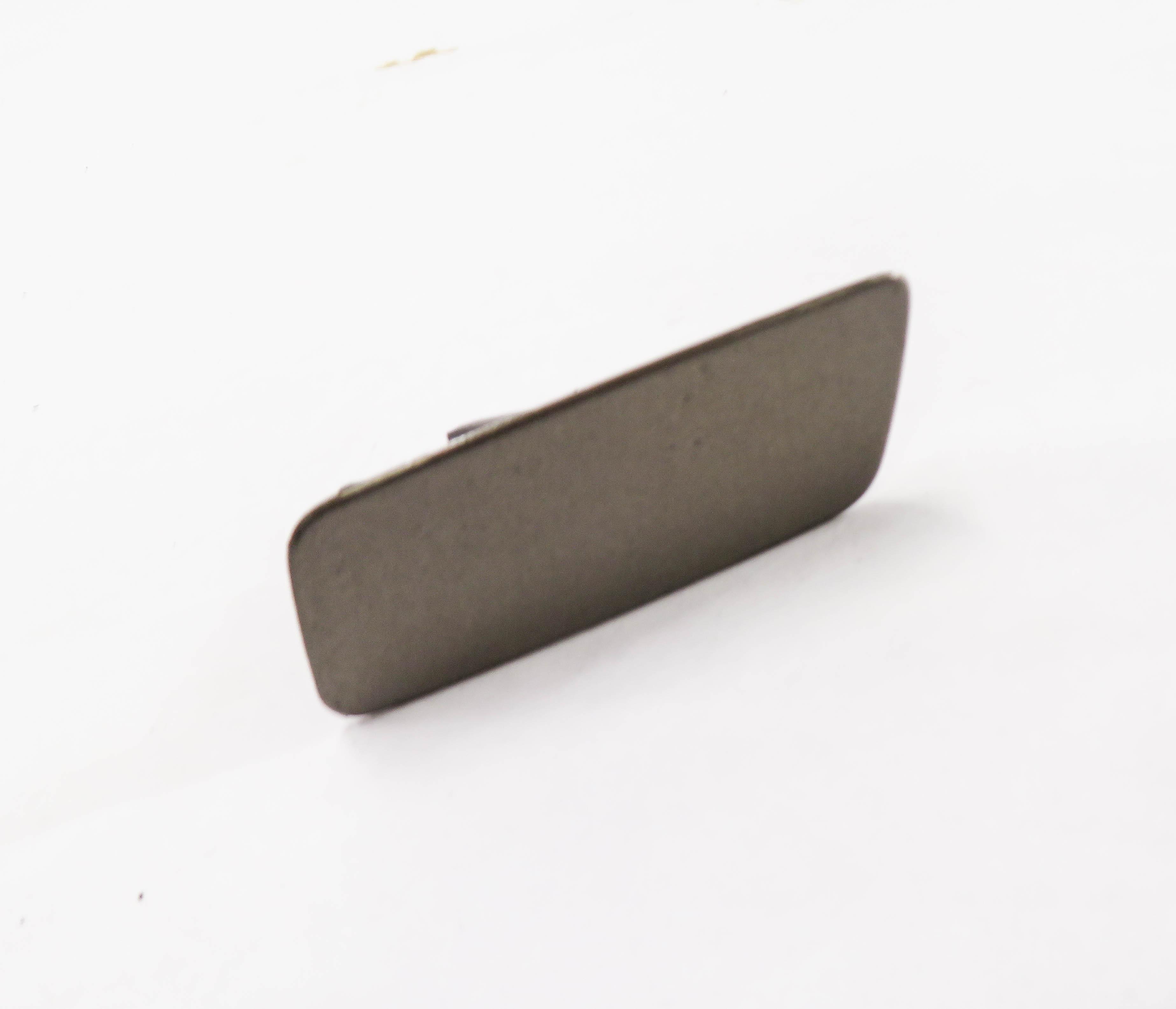 2013 RANGE ROVER (L405) LEFT FRONT DRIVER TOW HOOK COVER TRIM (NARA BRONZE 825) — exact item pictured