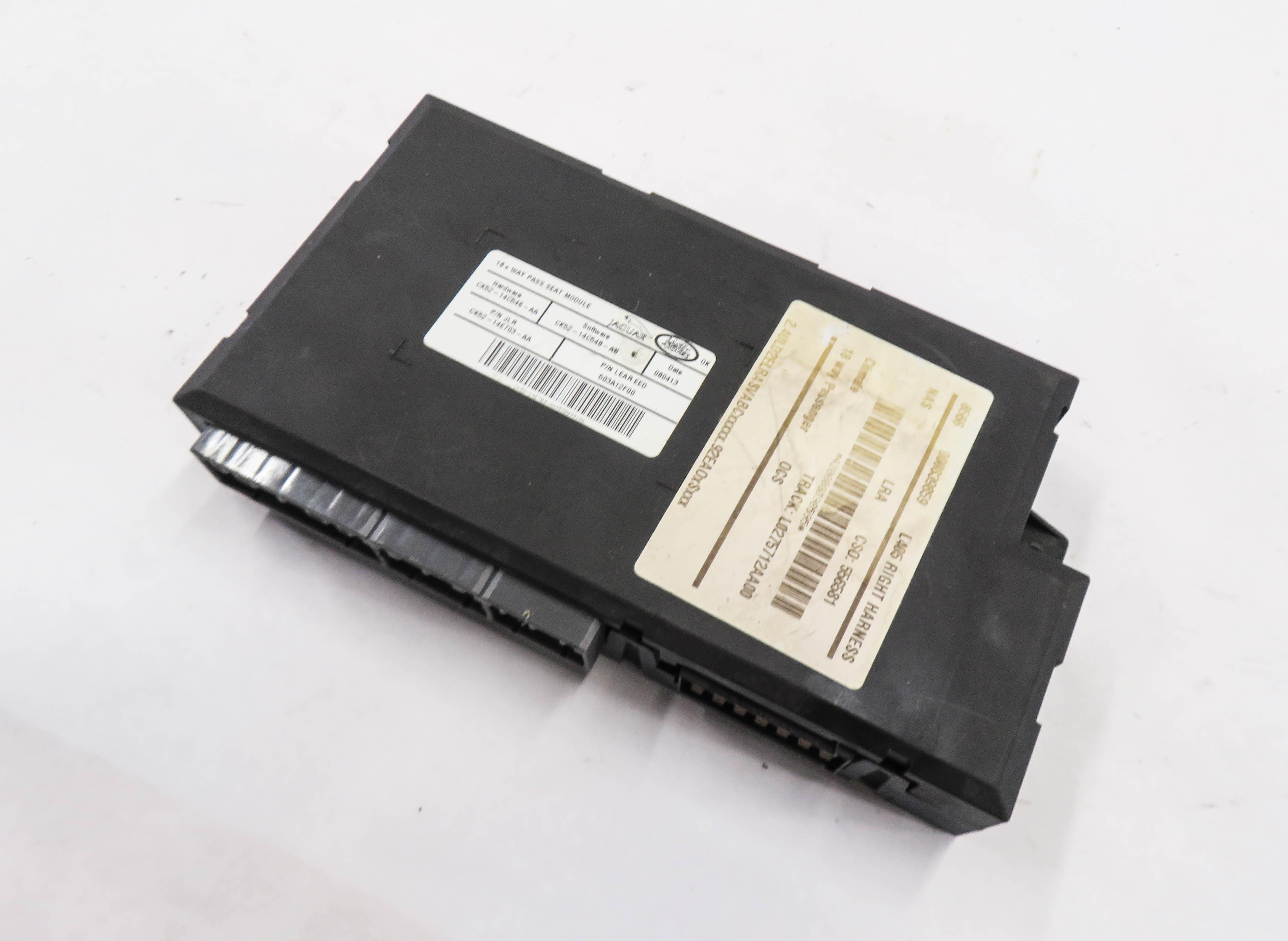 2013 RANGE ROVER (L405) RIGHT FRONT PASSENGER SEAT CONTROL MODULE — exact item pictured