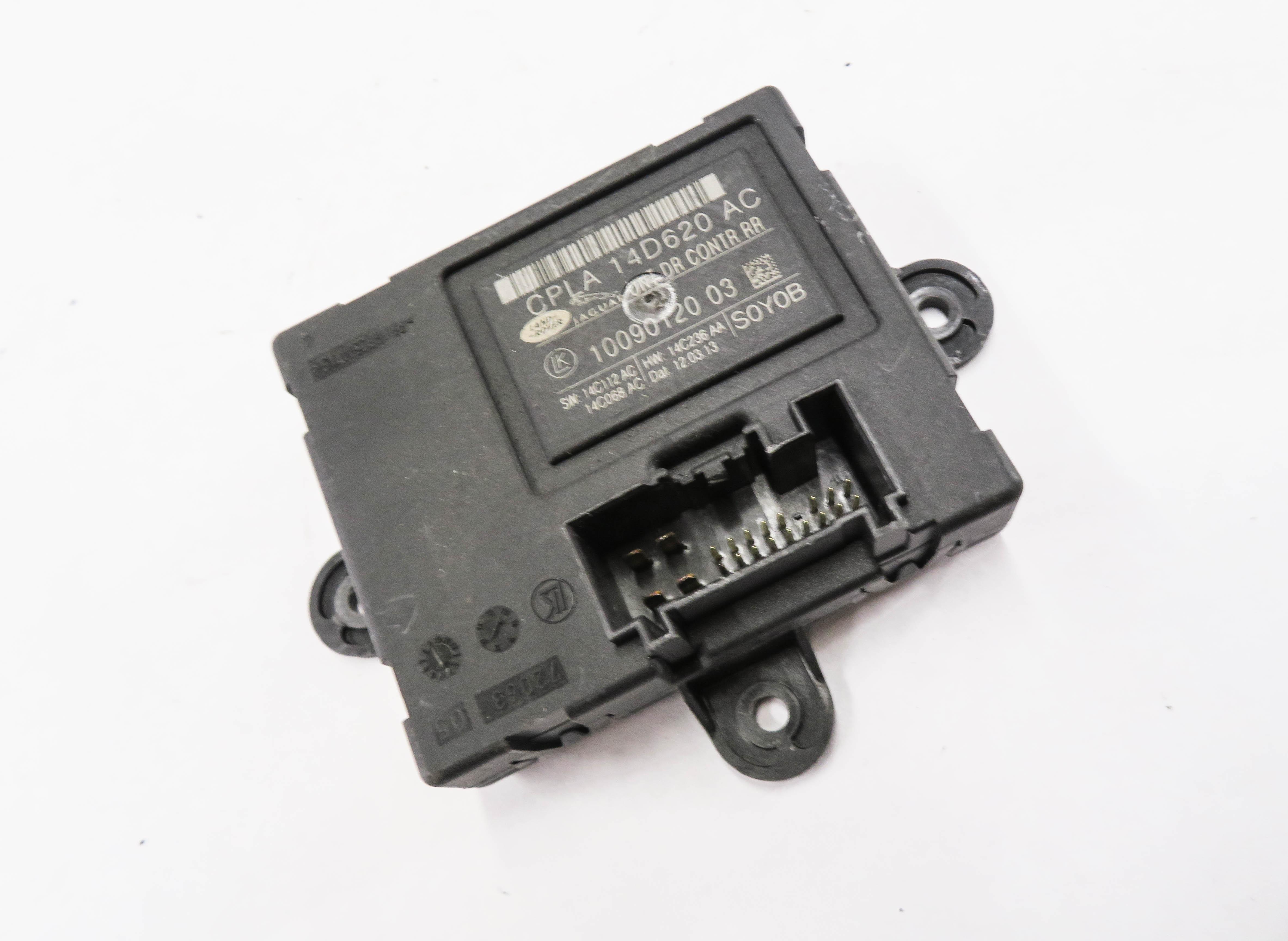 2013 RANGE ROVER (L405) LEFT REAR DOOR CONTROL MODULE — exact item pictured