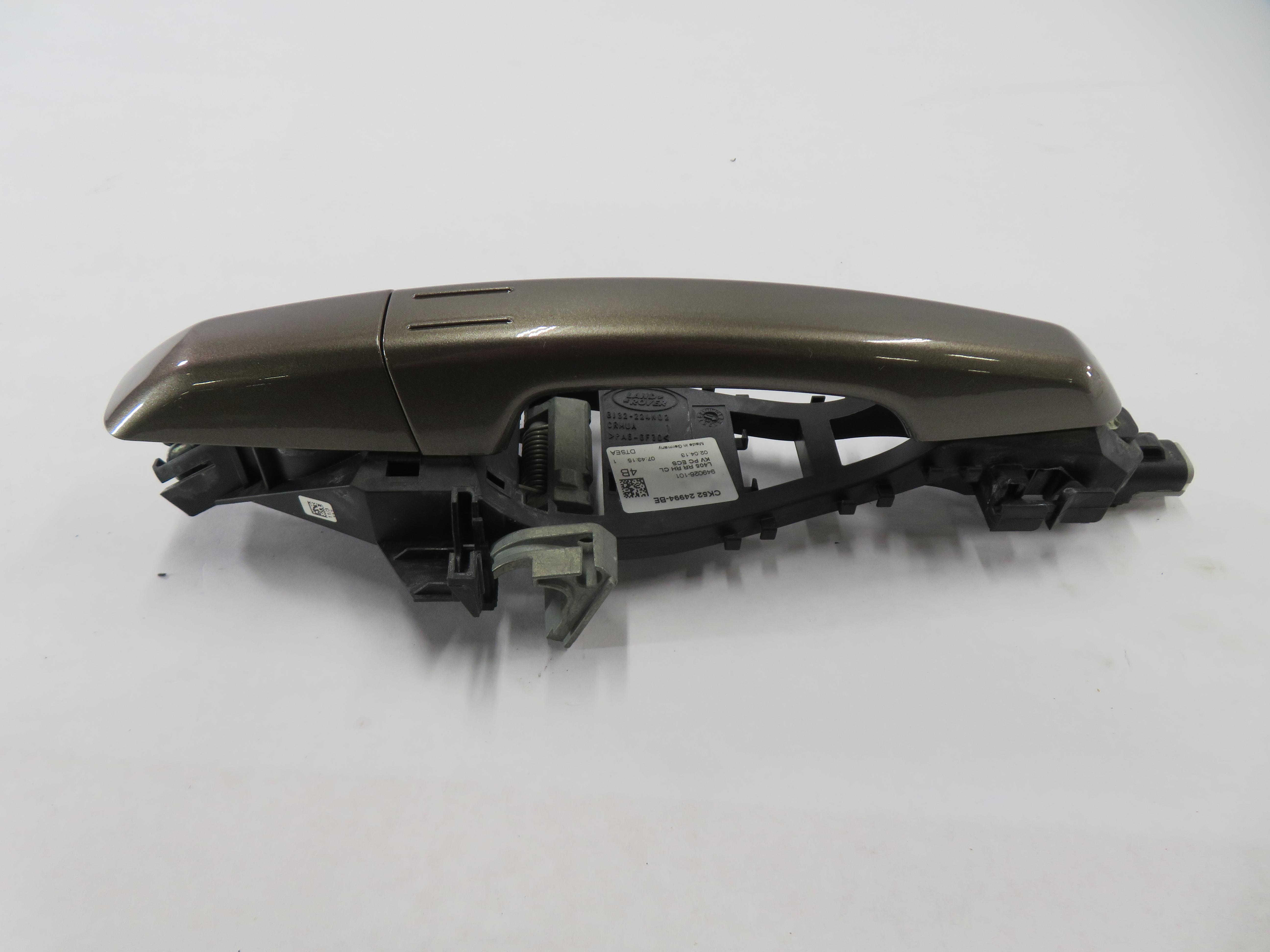 12-17 RANGE ROVER SPORT EVOQUE L405 L494 RIGHT REAR PASSIVE DOOR HANDLE (BRONZE) — exact item pictured
