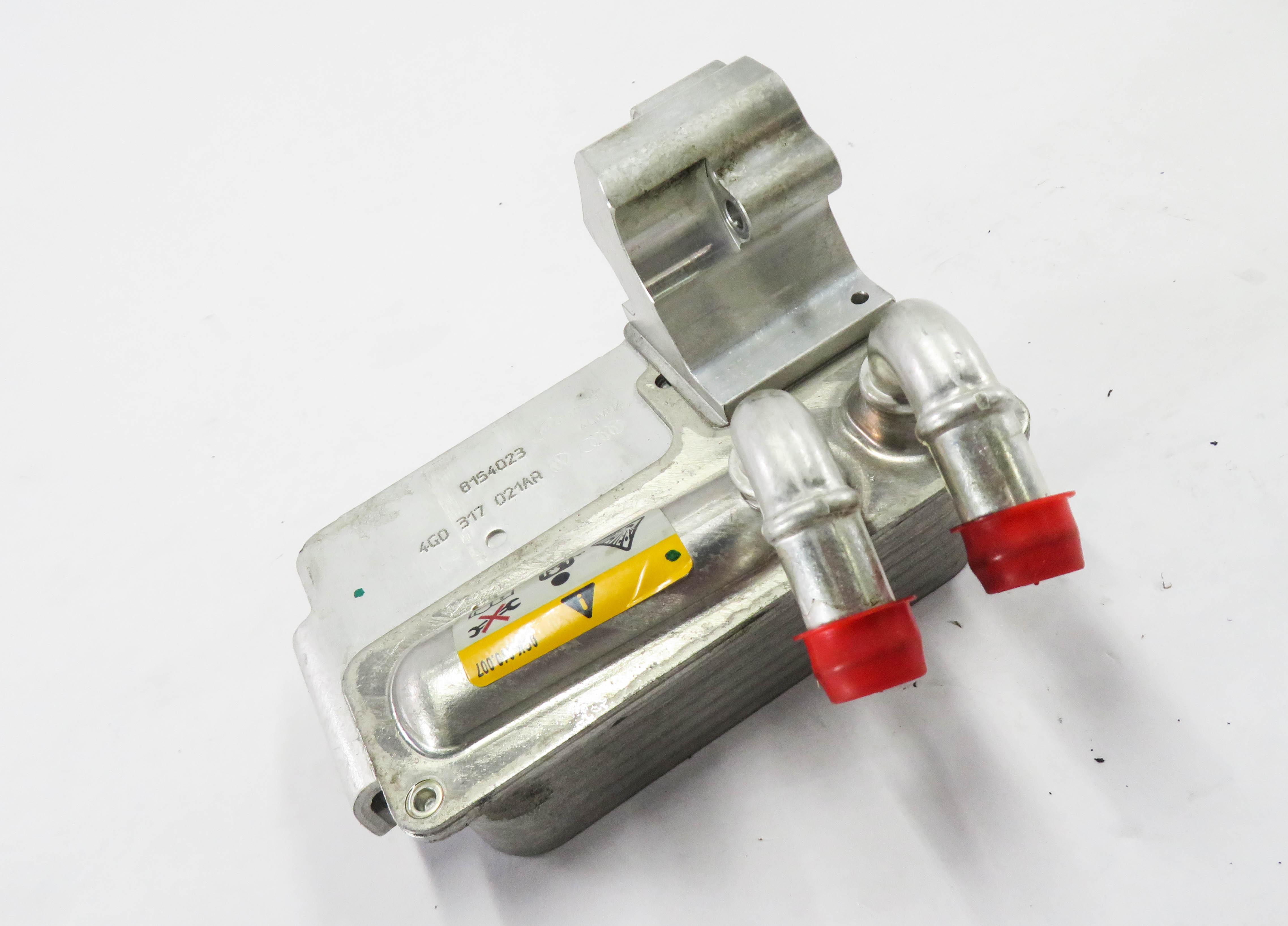 2018 AUDI A4 (B9 8W) 2.0L CYMC TURBO ENGINE - TRANSMISSION OIL COOLER — exact item pictured