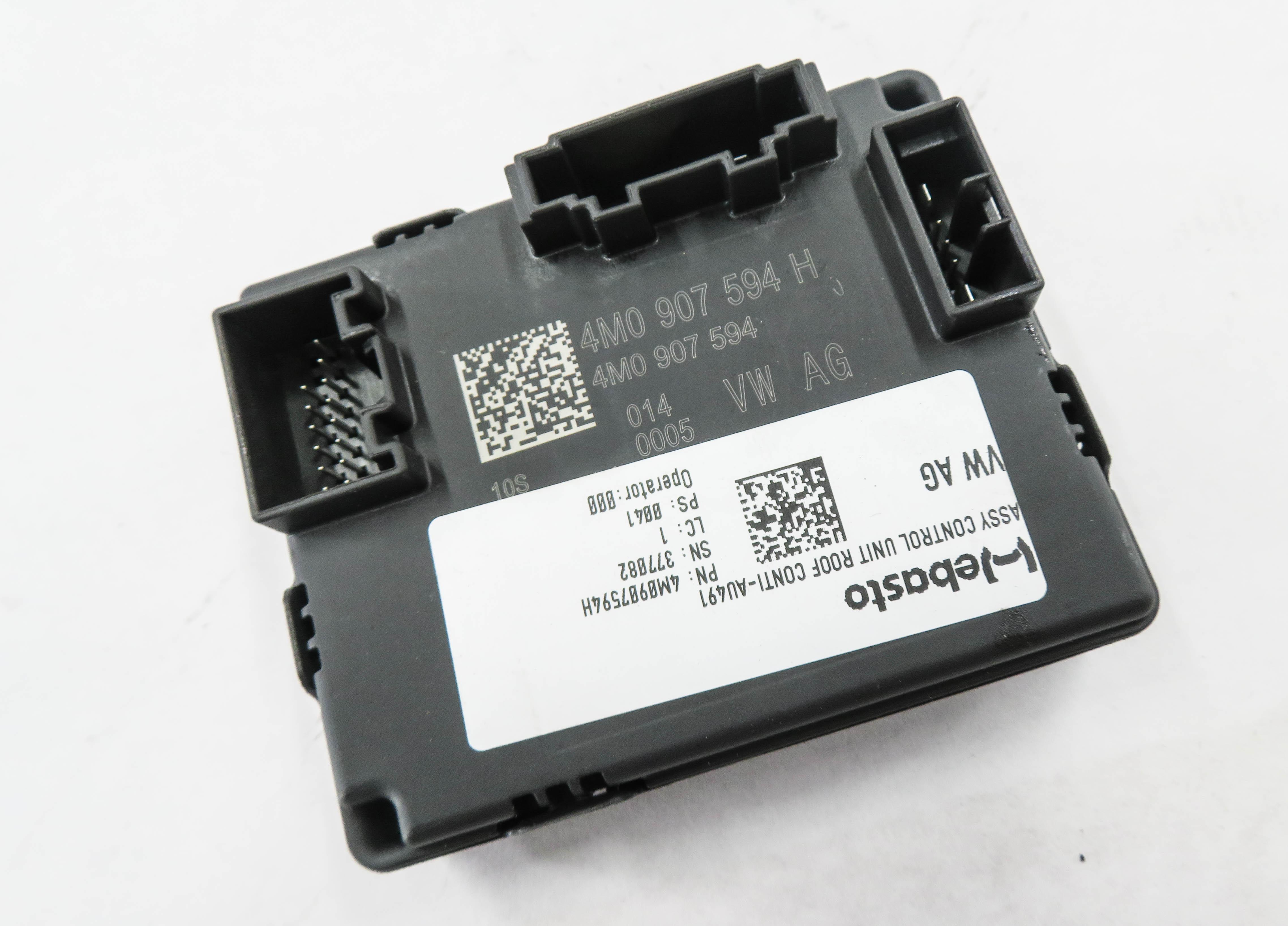 2018 AUDI A4 (B9 8W) SUNROOF SUN ROOF CONTROL MODULE — exact item pictured