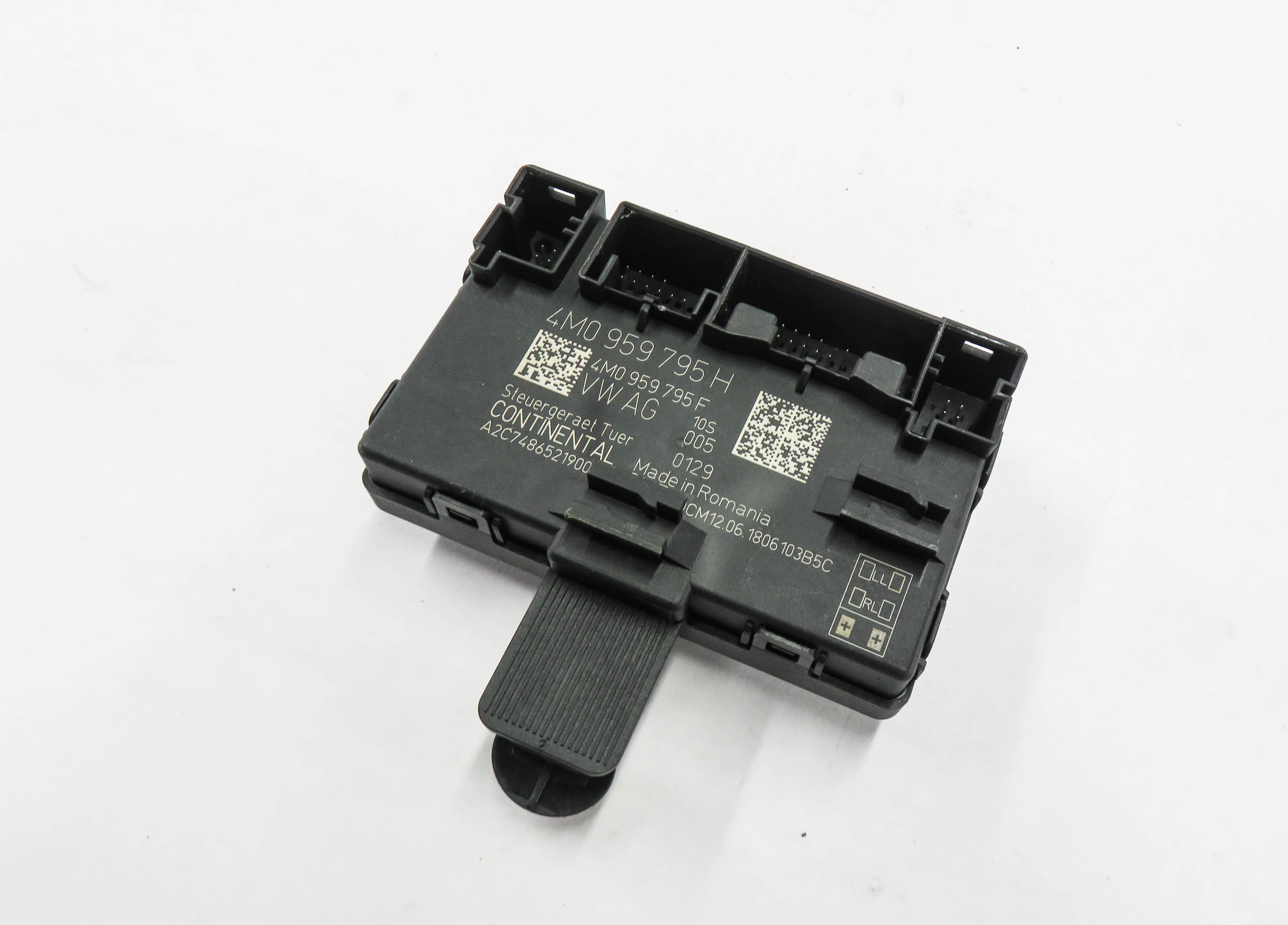 2018 AUDI A4 (B9 8W) LEFT REAR DOOR CONTROL MODULE — exact item pictured