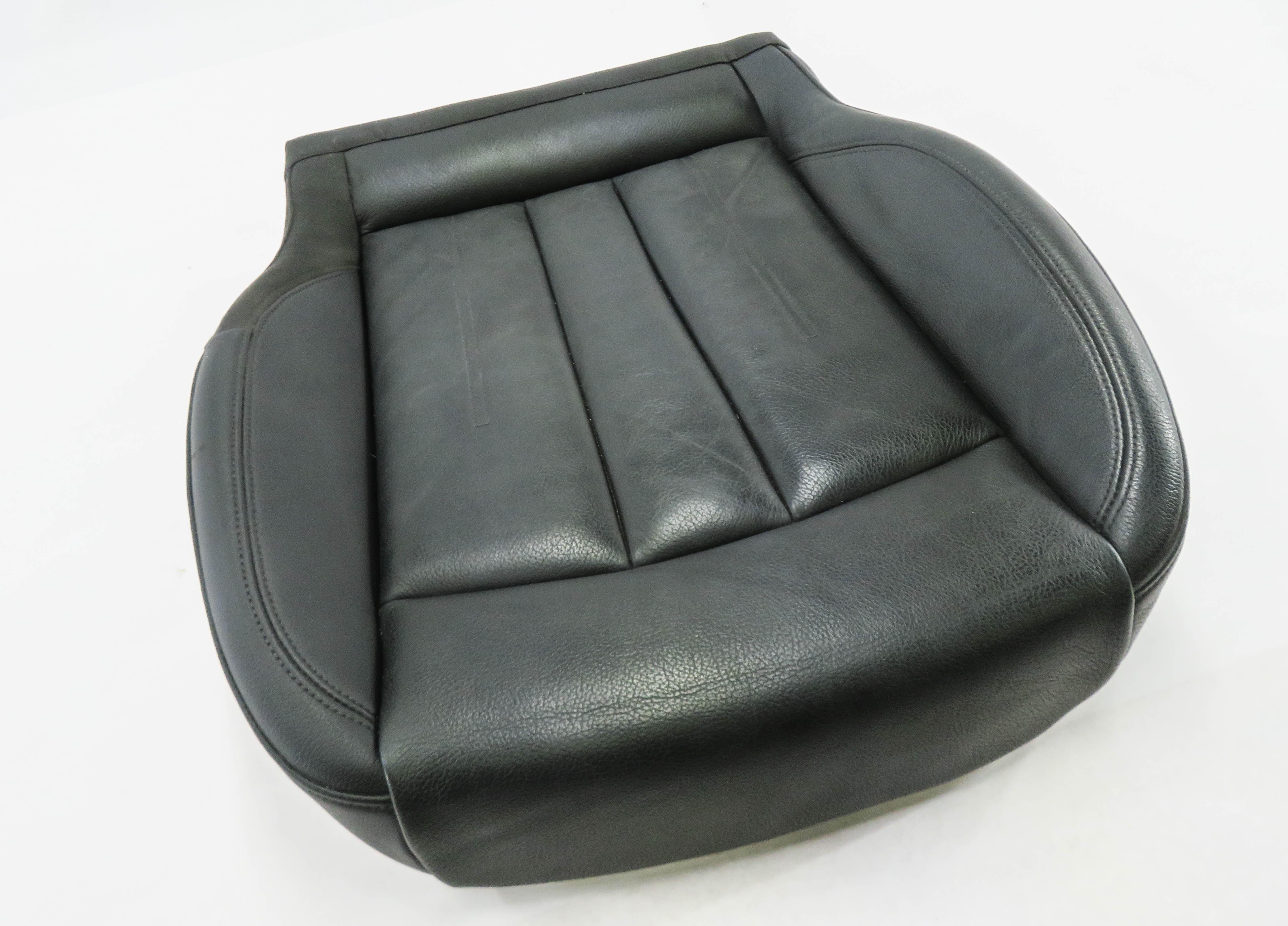 2018 AUDI A4 (B9 8W) DRIVER - LOWER BOTTOM HEATED SEAT CUSHION (BLACK YM) — exact item pictured