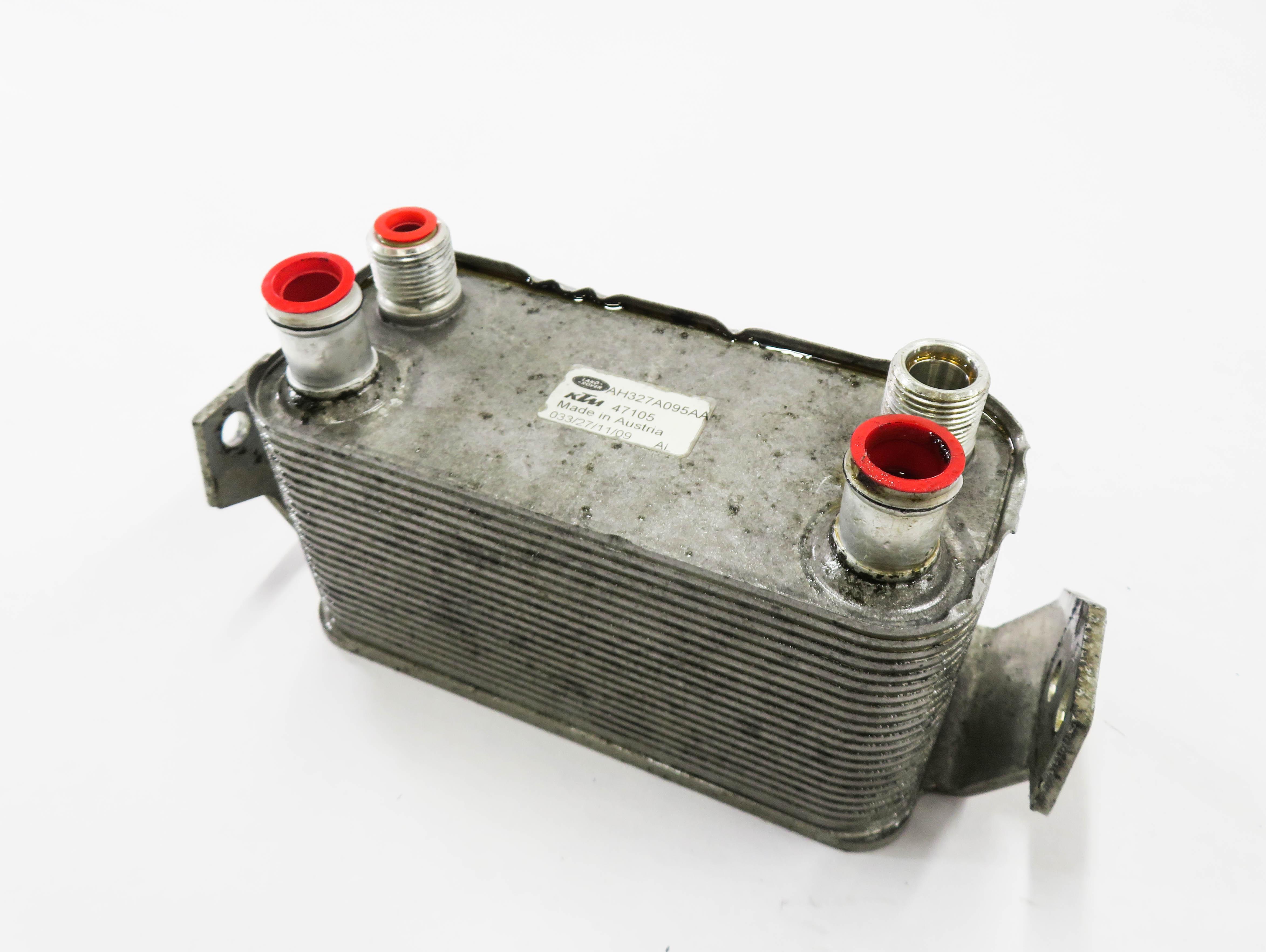 10-16 LR4 - RANGE ROVER SPORT (L320) 3.0L / 5.0L TRANSMISSION OIL FLUID COOLER — exact item pictured