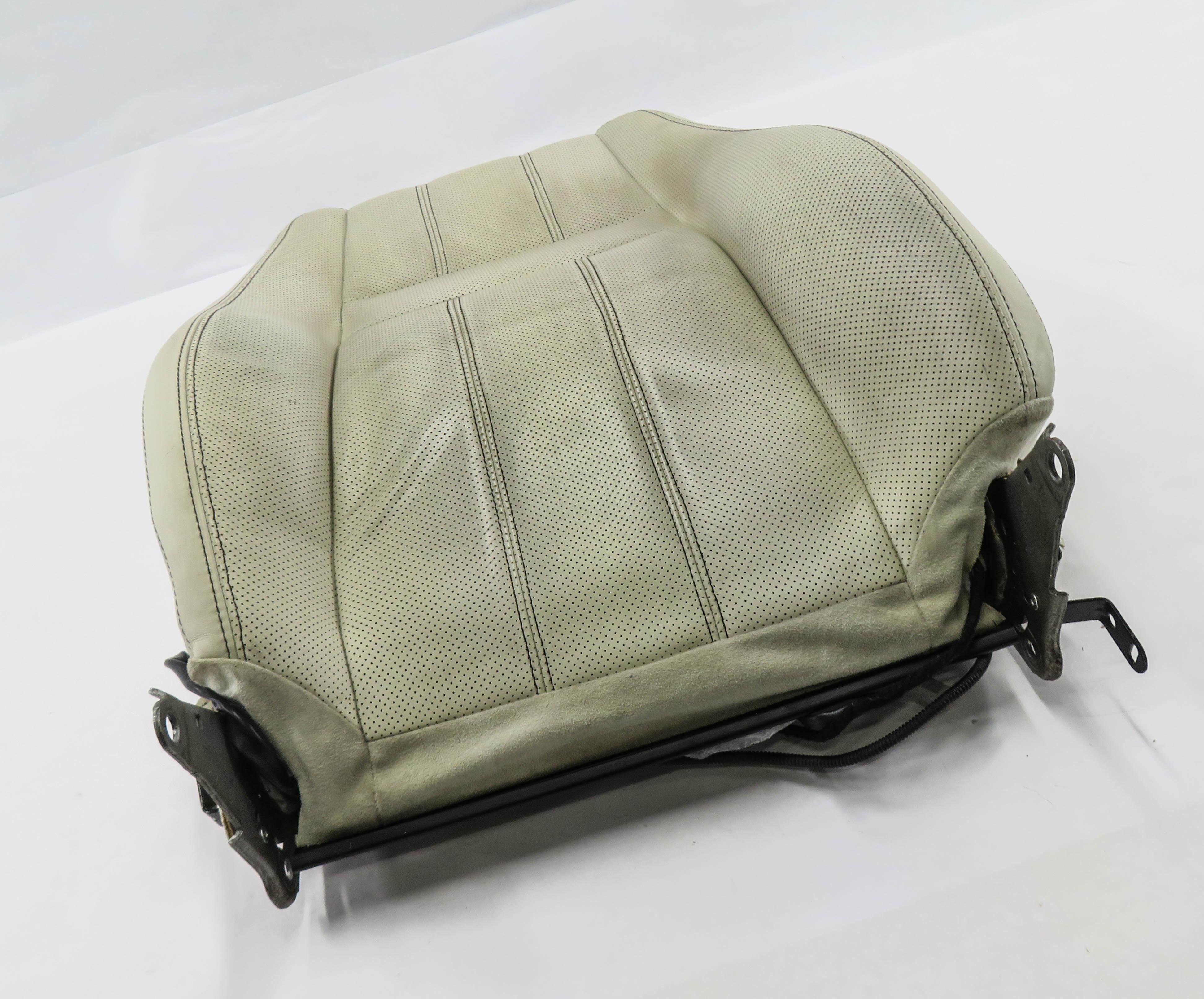 2010 RANGE ROVER SPORT (L320) DRIVER - UPPER TOP HEATED SEAT CUSHION (IVORY) — exact item pictured