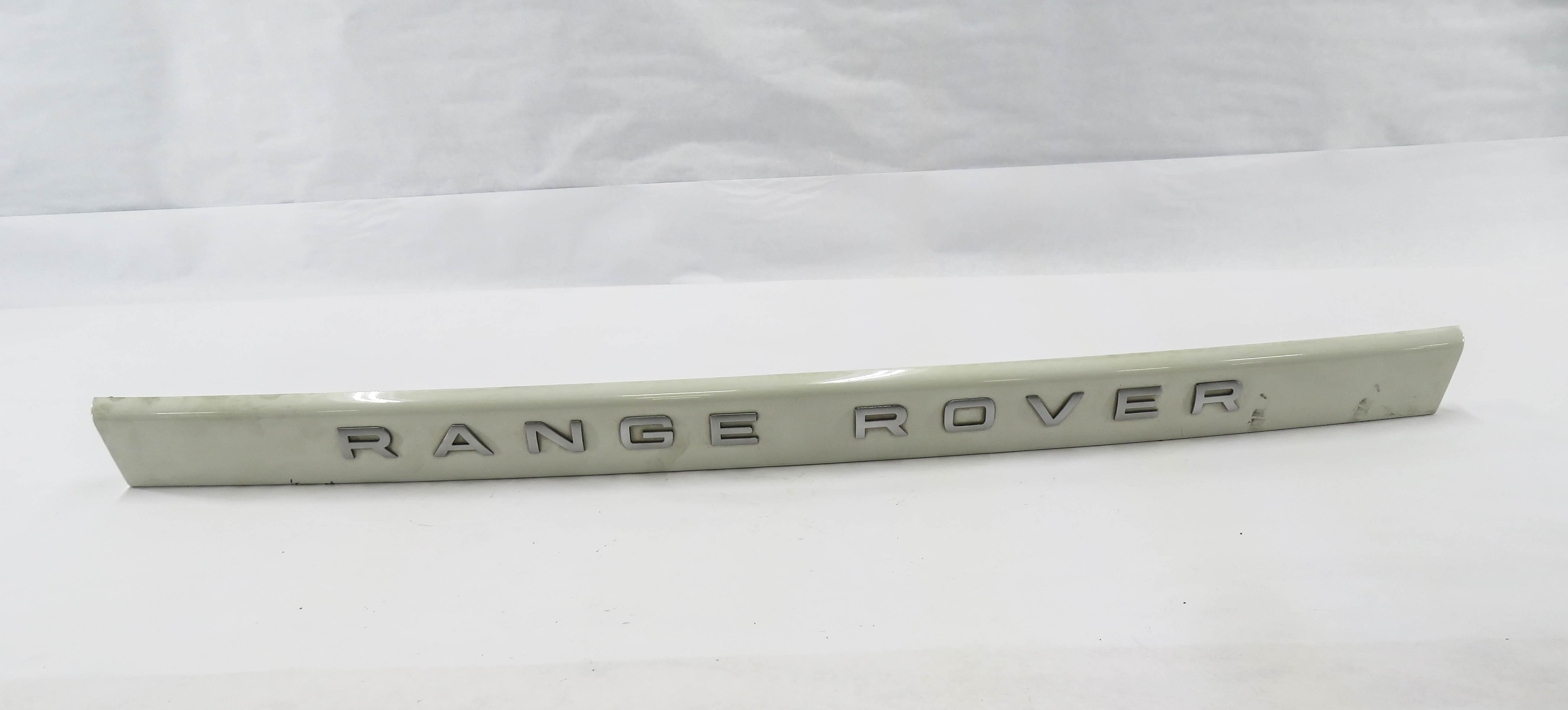 2010 RANGE ROVER SPORT (L320) REAR TRUNK HATCH TRIM PANEL (ALASKA WHITE 909) — exact item pictured