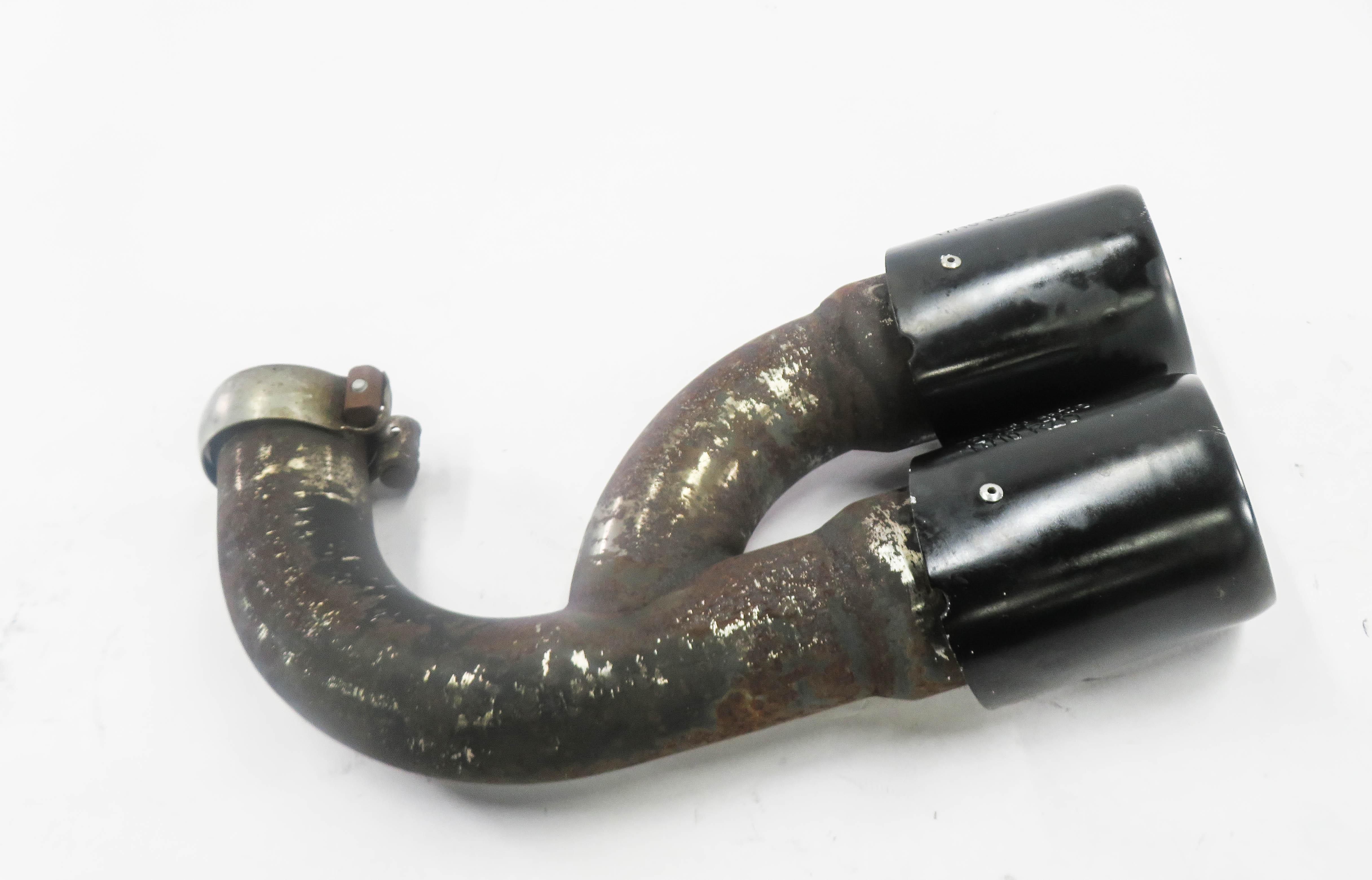 2014 PORSCHE CAYENNE (958) DIESEL - RIGHT PASSENGER REAR EXHAUST TIP — exact item pictured