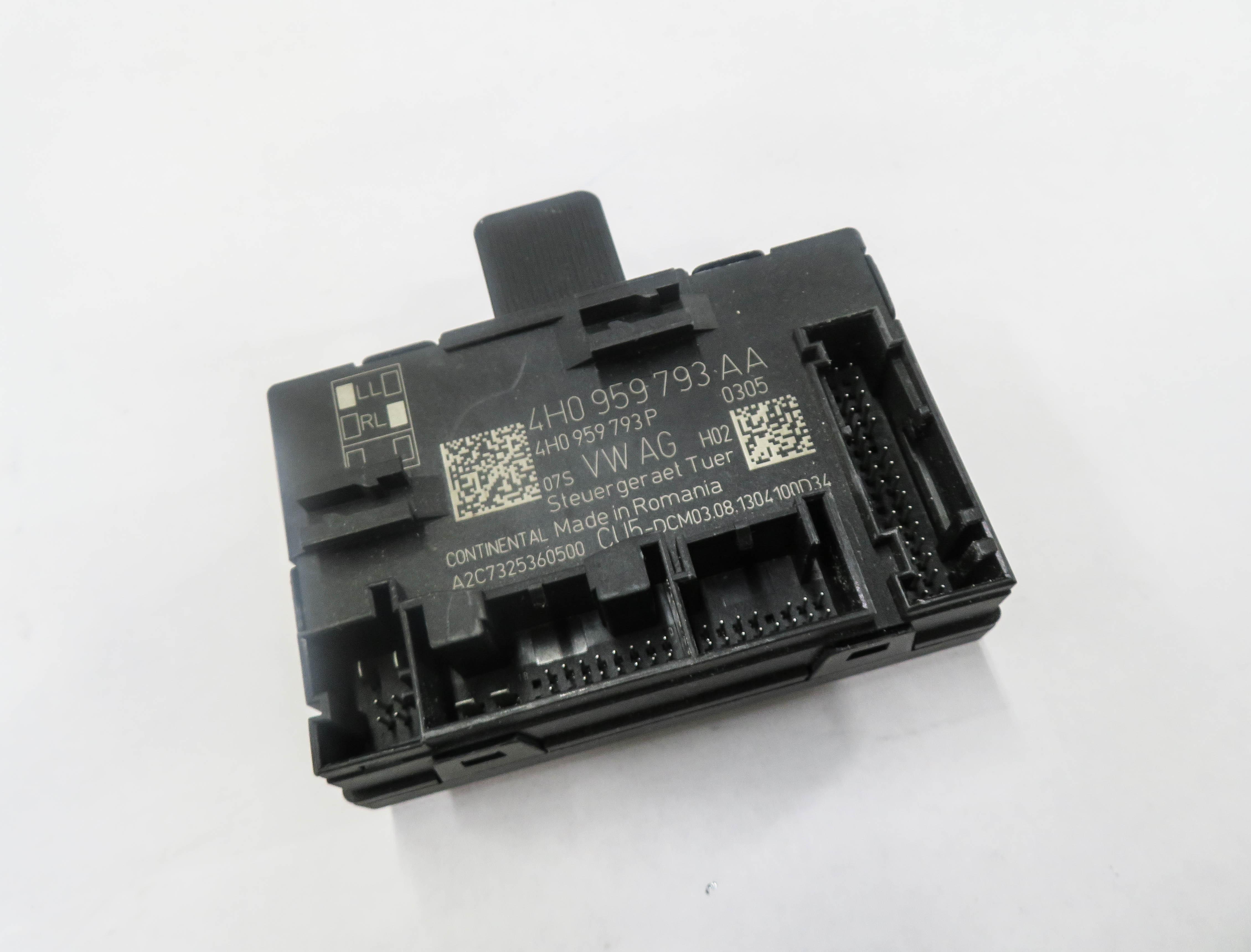 2014 PORSCHE CAYENNE (958) LEFT FRONT DRIVER DOOR CONTROL MODULE — exact item pictured