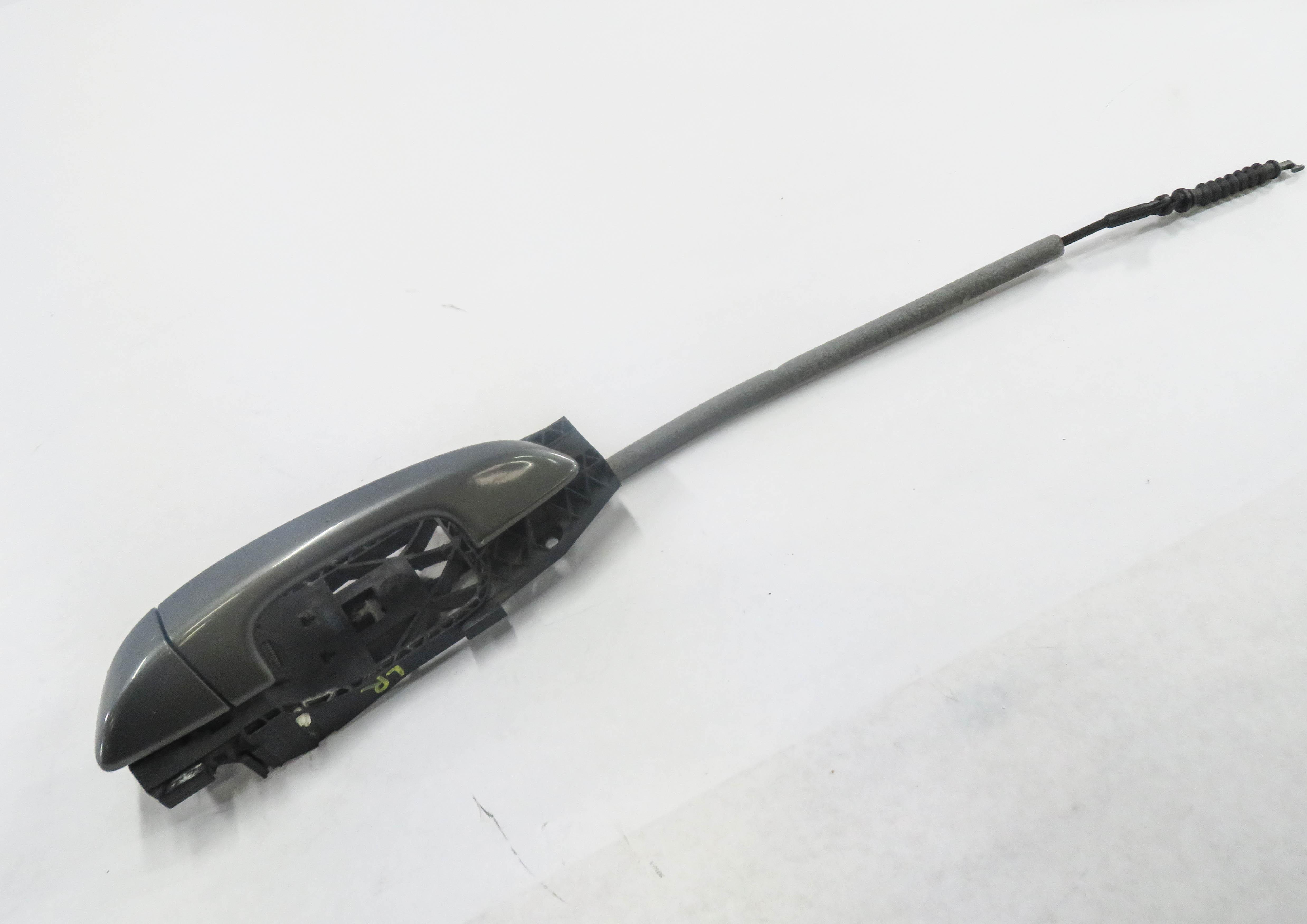 2011-2018 PORSCHE CAYENNE (958) LEFT REAR EXTERIOR DOOR HANDLE (METEOR GRAY) — exact item pictured