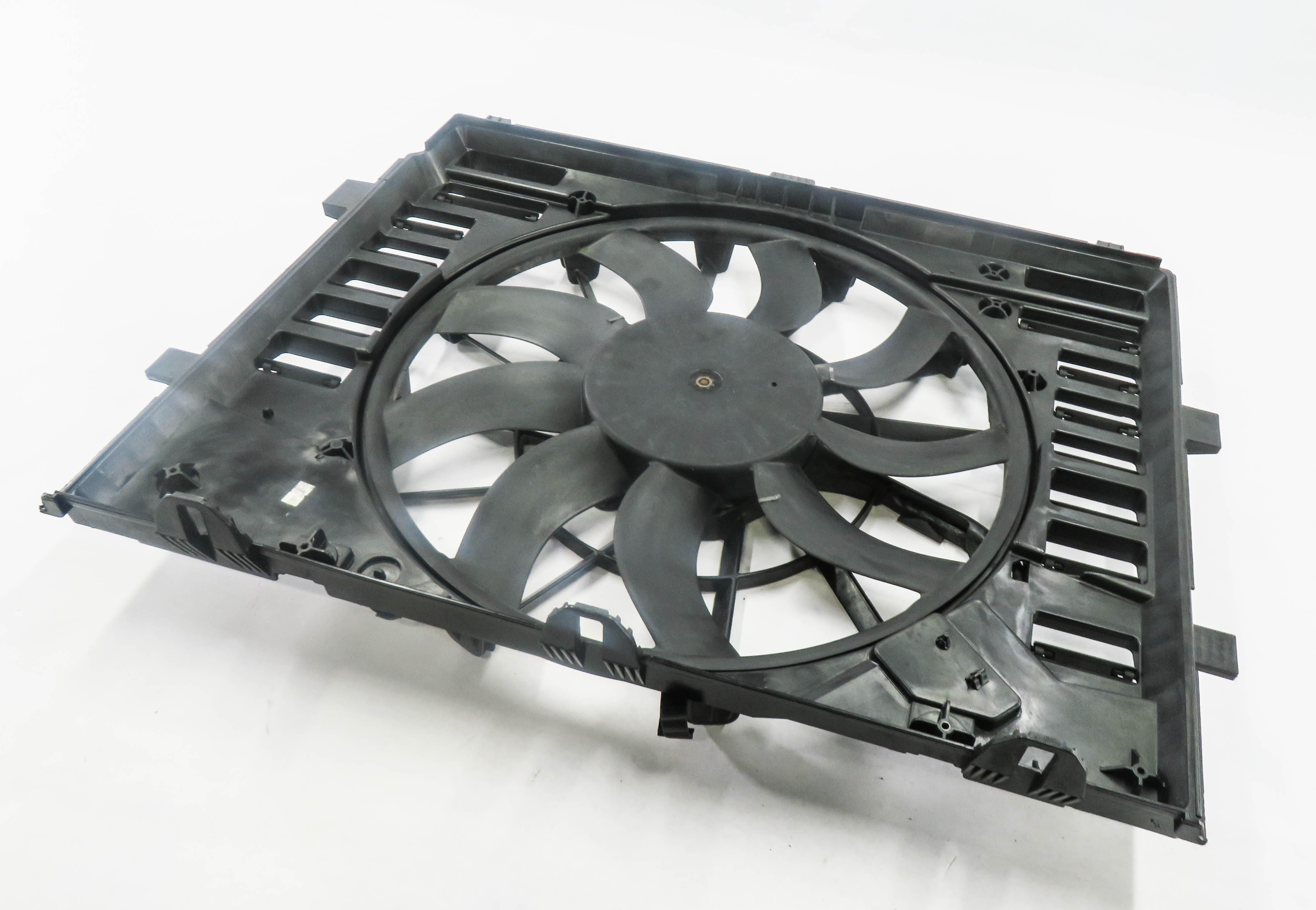 2011-2018 PORSCHE CAYENNE (958) 3.0L DIESEL / 4.8L ENGINE - RADIATOR COOLING FAN — exact item pictured