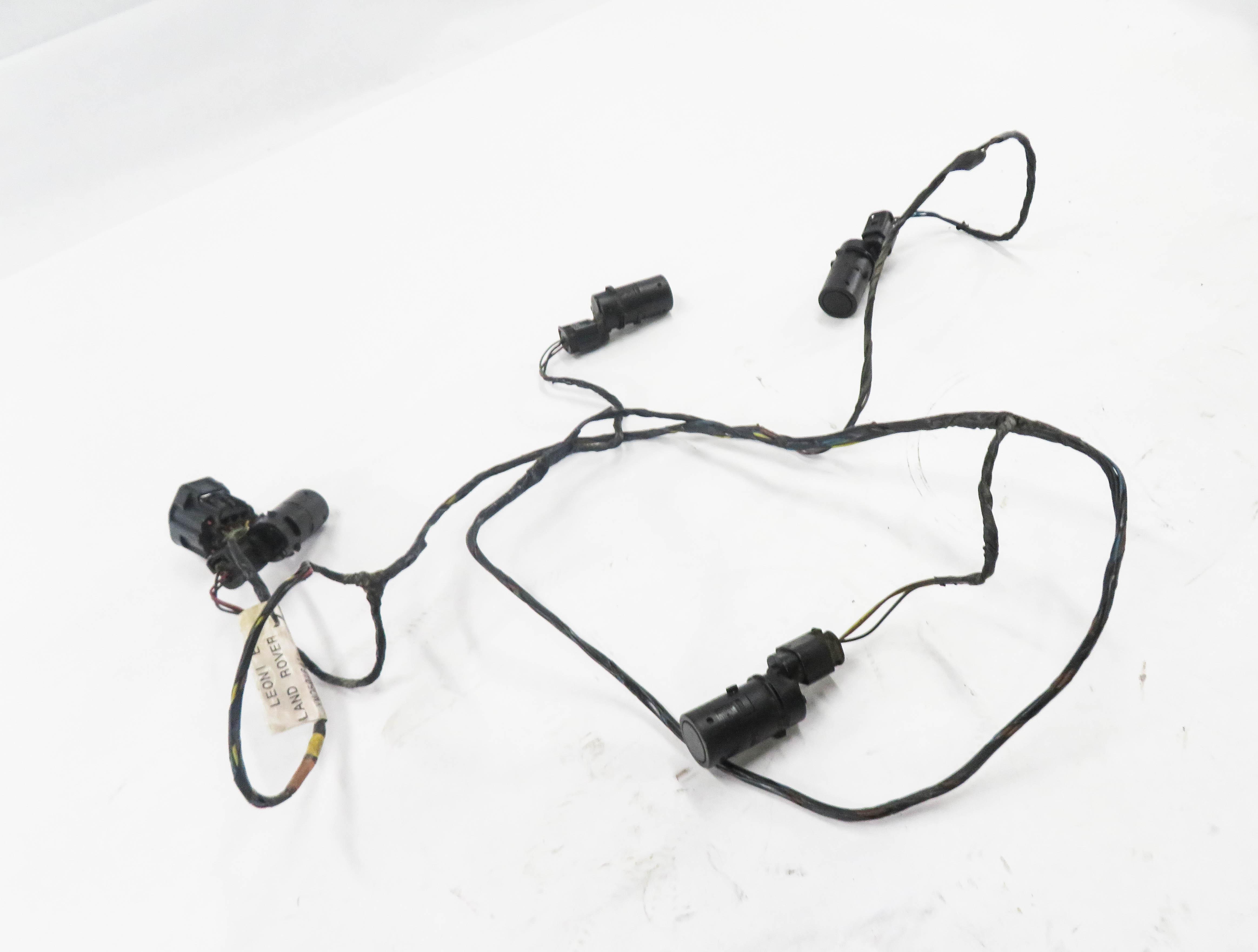 2007 RANGE ROVER SPORT (L320) REAR PDC PARK DISTANCE SENSOR SET w/ HARNESS — exact item pictured