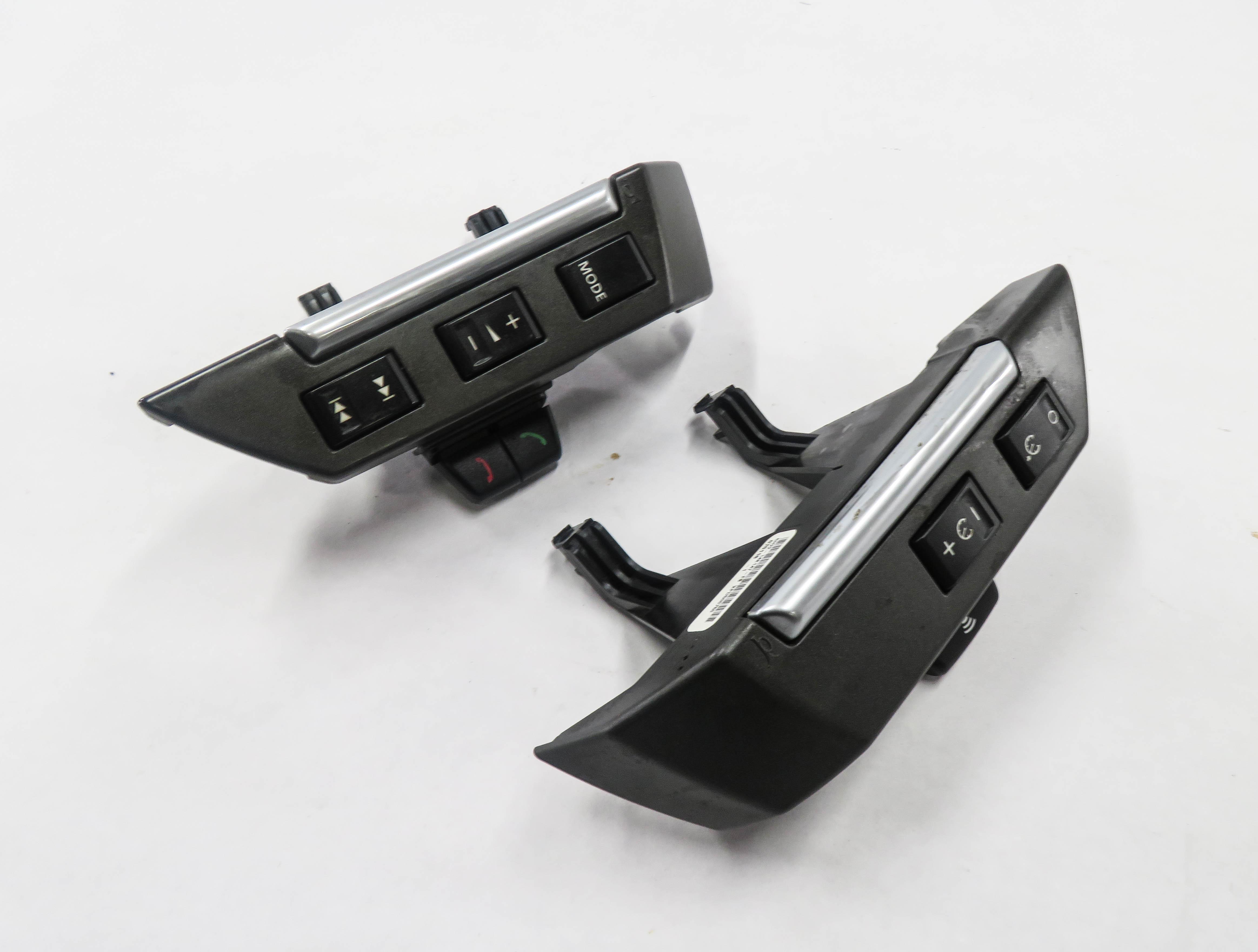 07-12 LR2 LR3 RANGE ROVER SPORT (L320) STEERING WHEEL PHONE CRUISE SWITCH SET-2 — exact item pictured