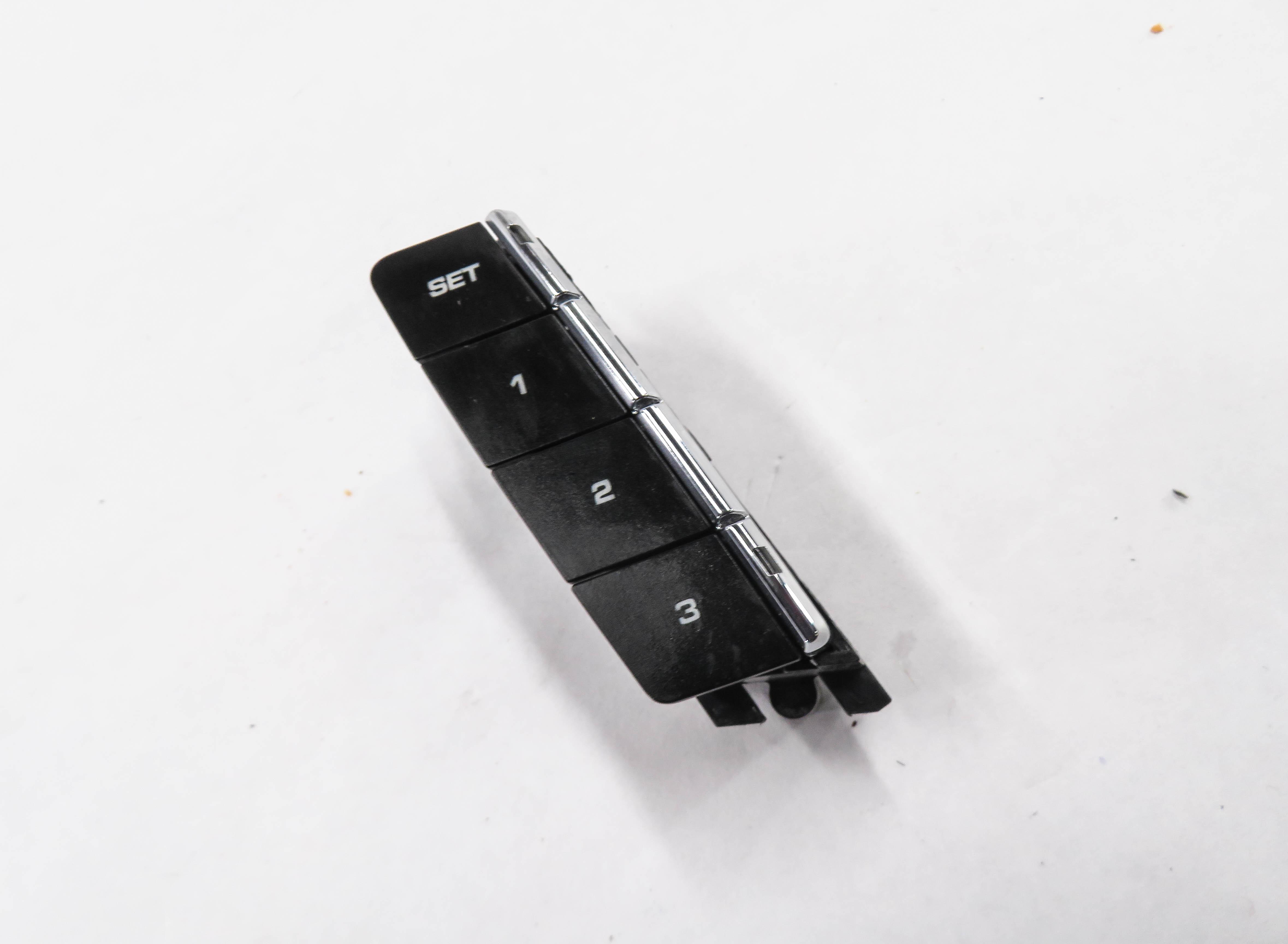 2013 PORSCHE CAYENNE (958) RIGHT FRONT PASSENGER MEMORY SEAT POSITION SWITCH — exact item pictured