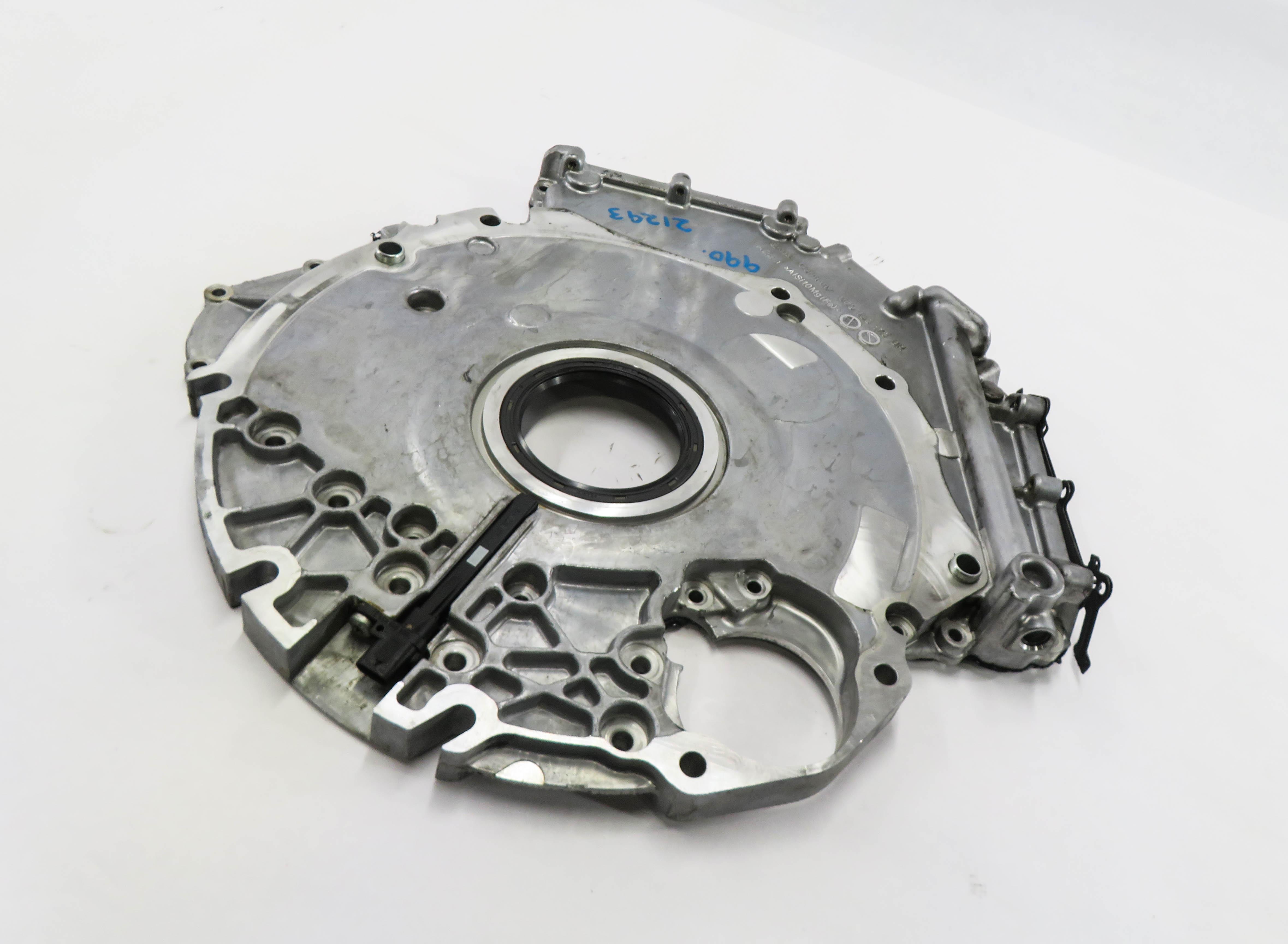 2013-2016 PORSCHE CAYENNE (958) 3.0L MCN.RB DIESEL ENGINE - LOWER TIMING COVER — exact item pictured