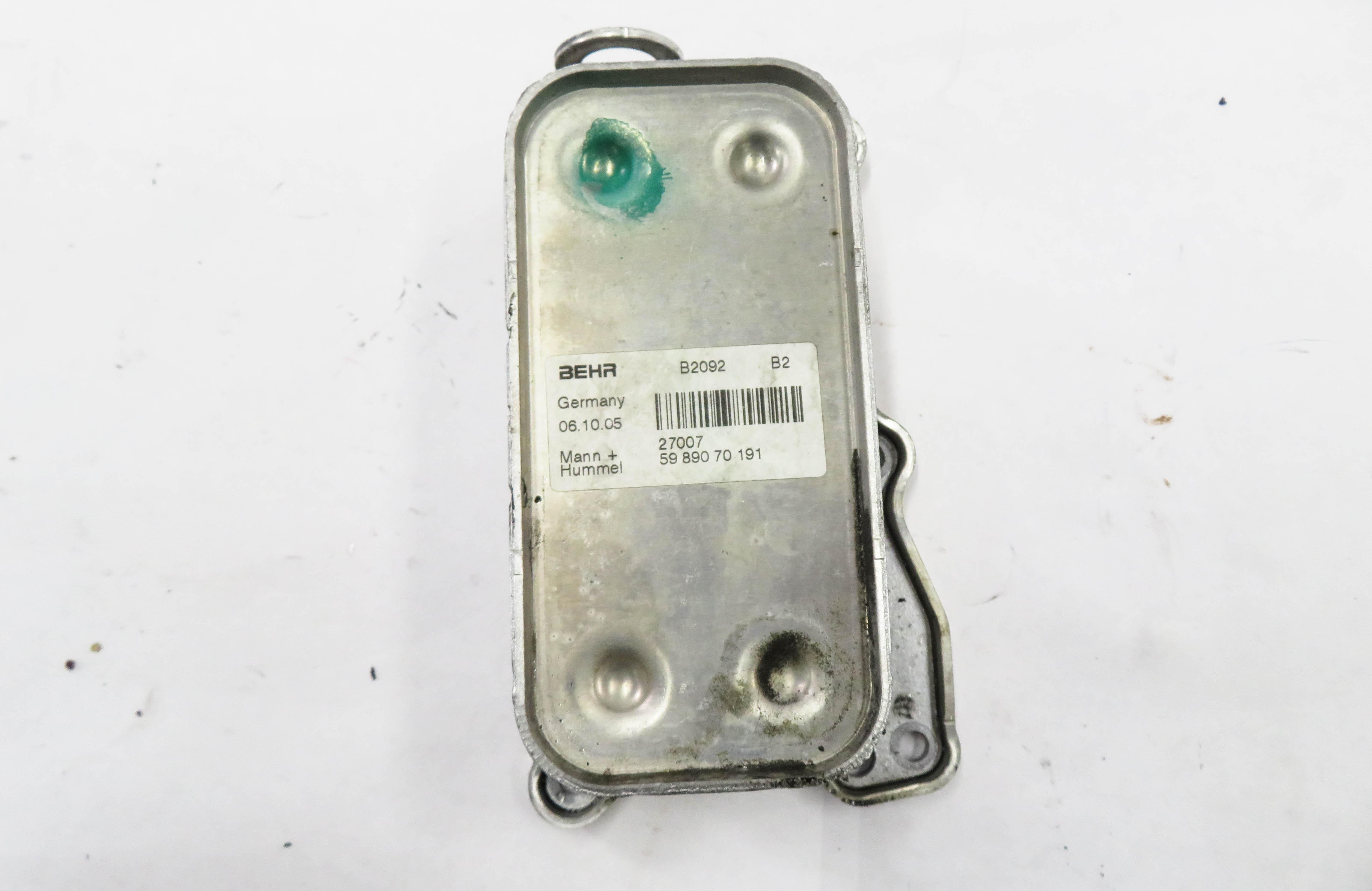 2006-2011 MERCEDES ML350 ML450 (W164) ENGINE OIL COOLER — exact item pictured