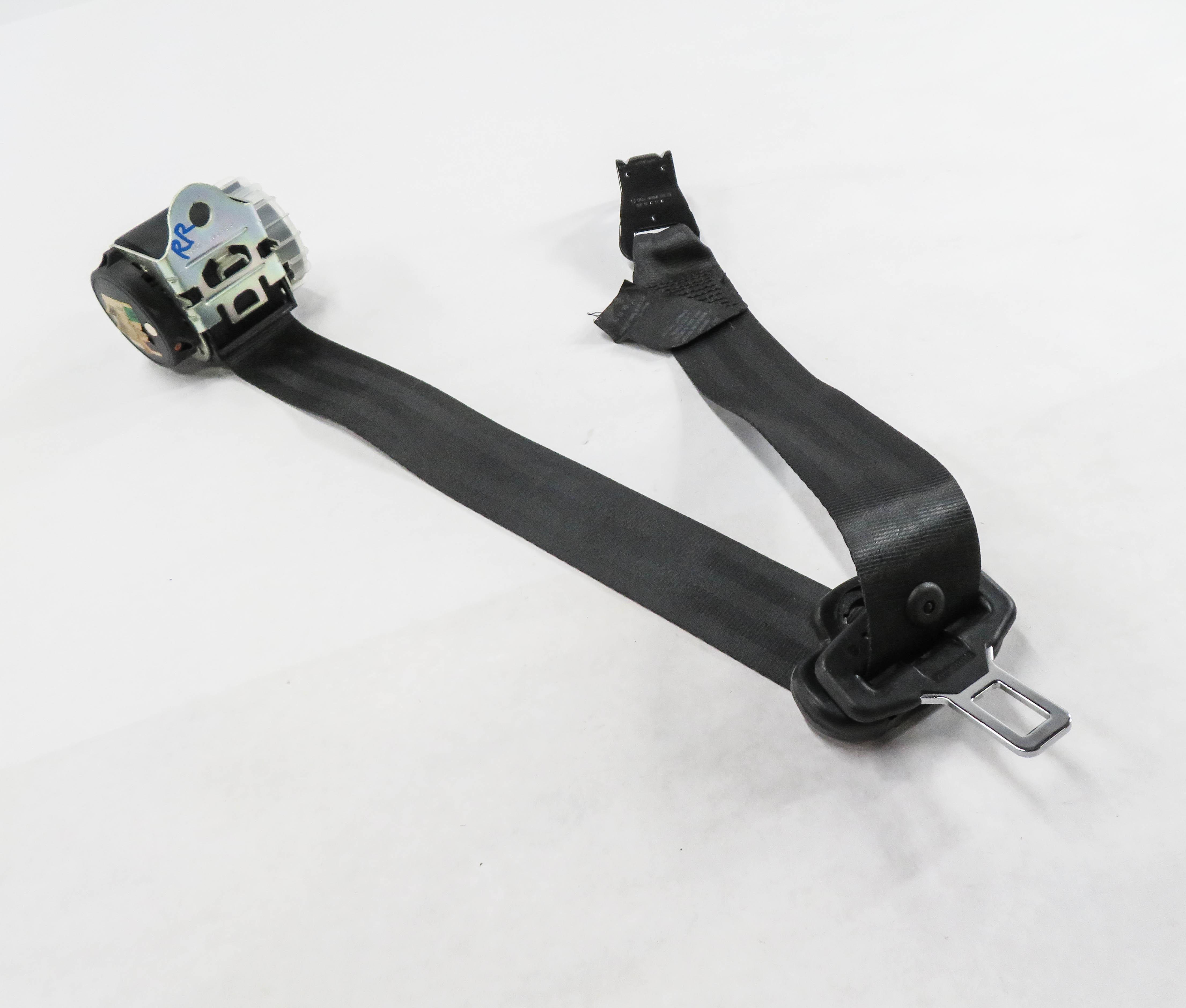 2007 RANGE ROVER SPORT (L320) RIGHT REAR 2nd ROW SEAT SEATBELT RETRACTOR (BALCK) — exact item pictured