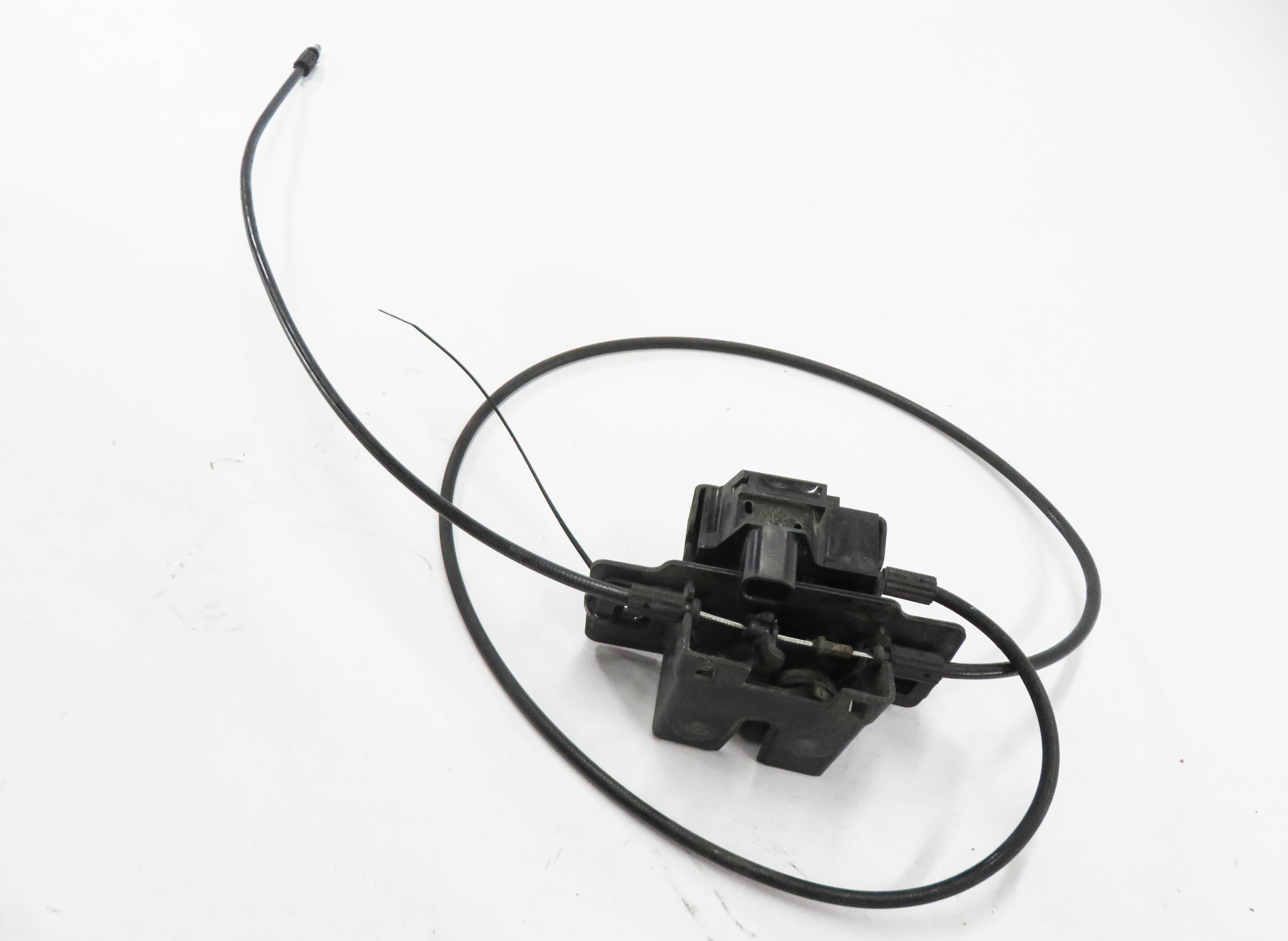 2007 RANGE ROVER SPORT (L320) FRONT LEFT & RIGHT LOWER HOOD LATCH SET w/ CABLE — exact item pictured