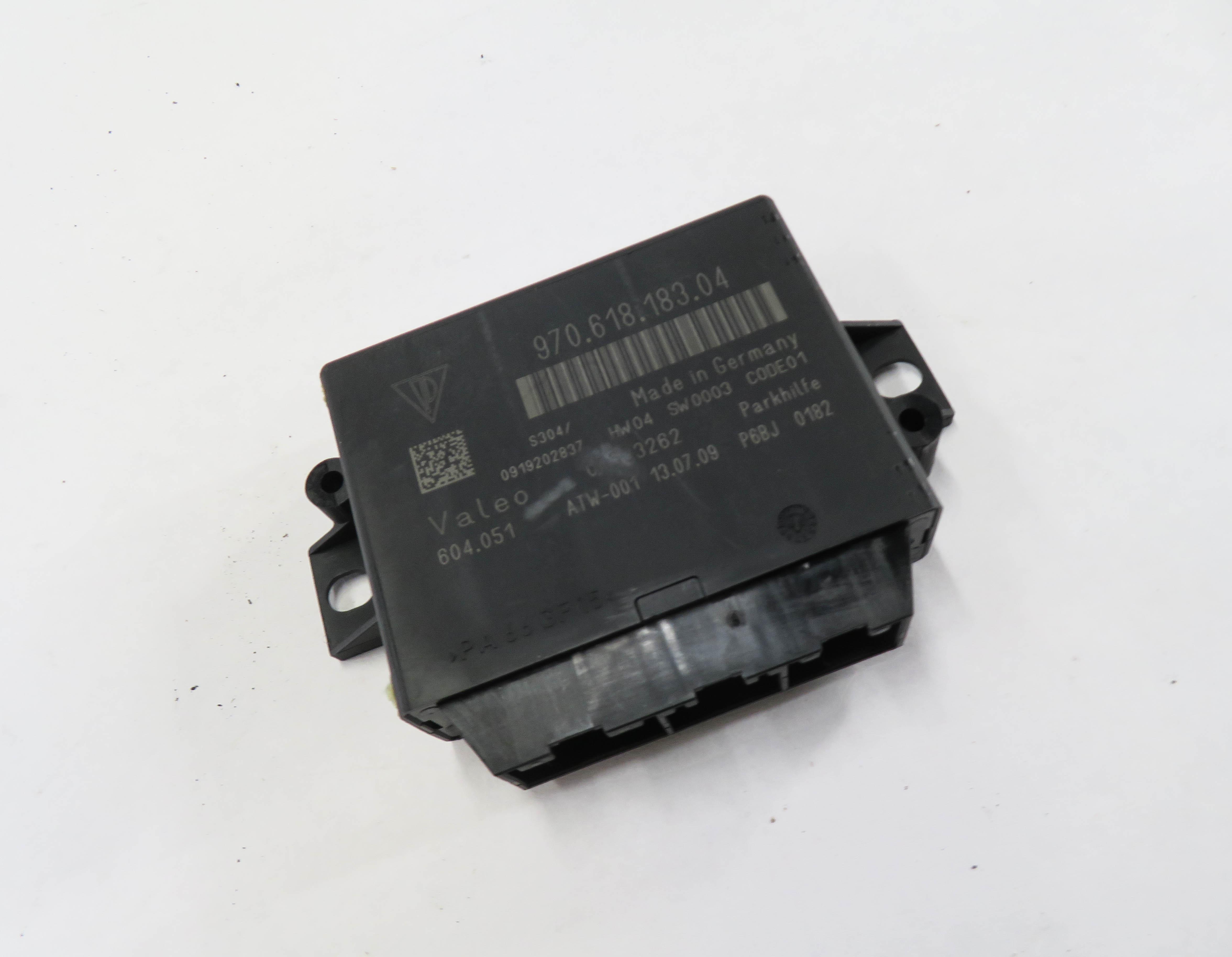 2010 PORSCHE PANAMERA (970 G1) PDC PARK DISTANCE CONTROL MODULE (FRONT & REAR) — exact item pictured