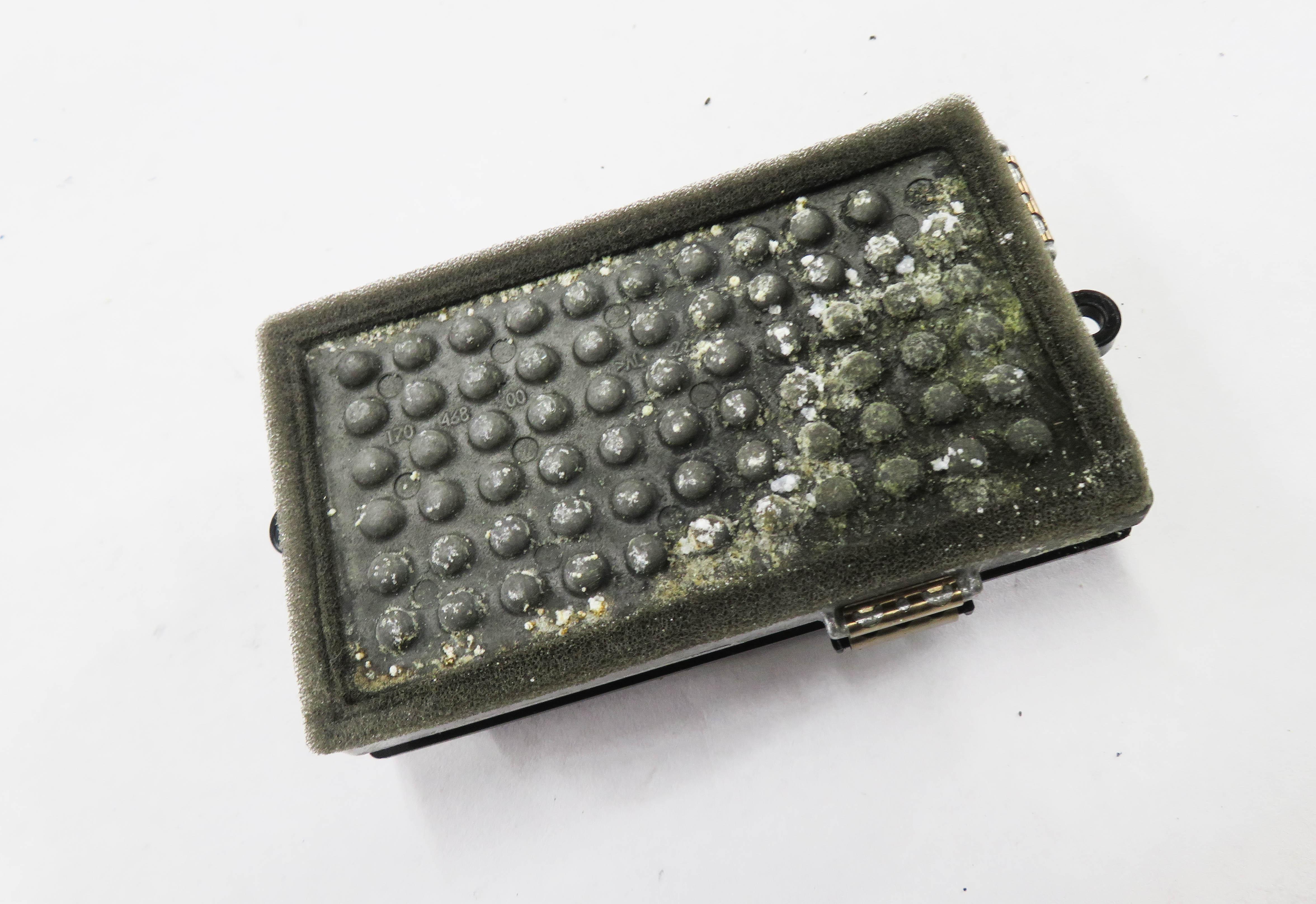 2010 PORSCHE PANAMERA (970 G1) FRONT HEATER A/C BLOWER FAN MOTOR SPEED RESISTOR — exact item pictured