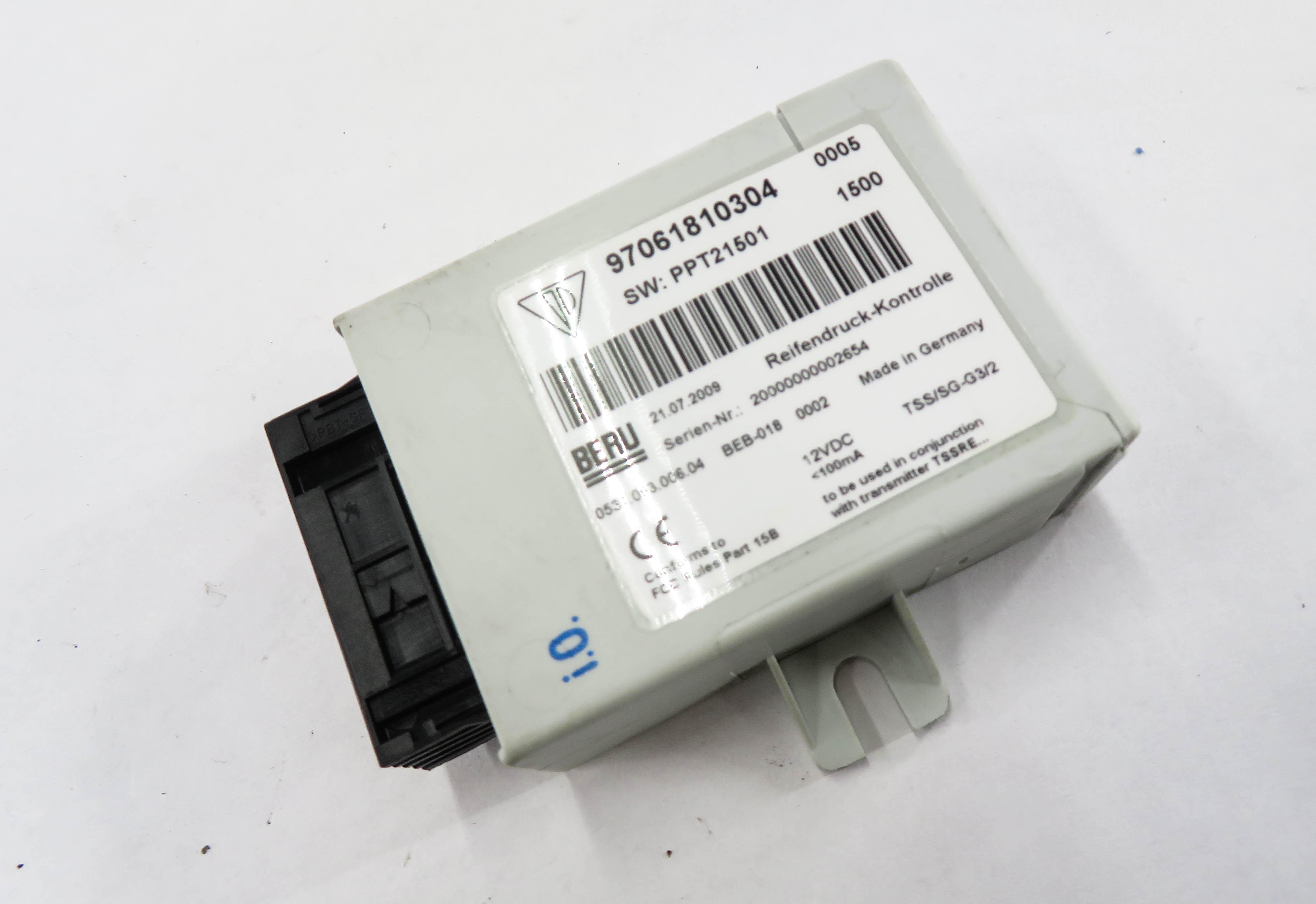 2010 PORSCHE PANAMERA (970 G1) TPMS CONTROL MODULE — exact item pictured