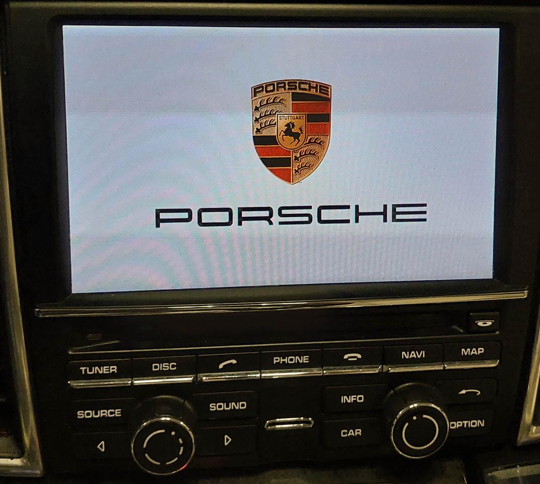 2010 PORSCHE PANAMERA (970 G1) RADIO STEREO CD PLAYER GPS NAVIGATION RECEIVER — exact item pictured