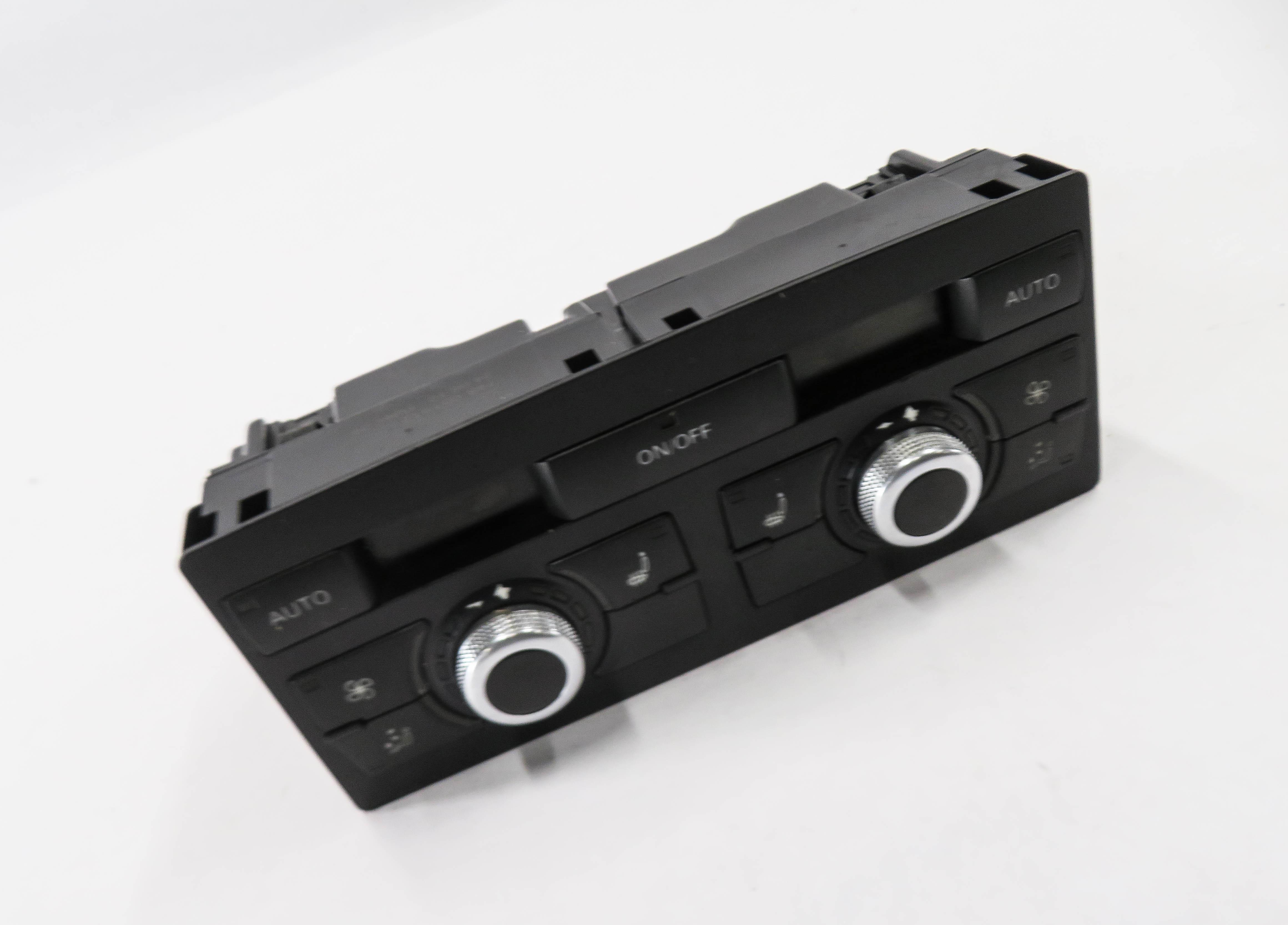 2010-2012 AUDI Q7 (4L) REAR HEATER A/C TEMPERATURE CONTROL PANEL w/ HEATED SEAT — exact item pictured