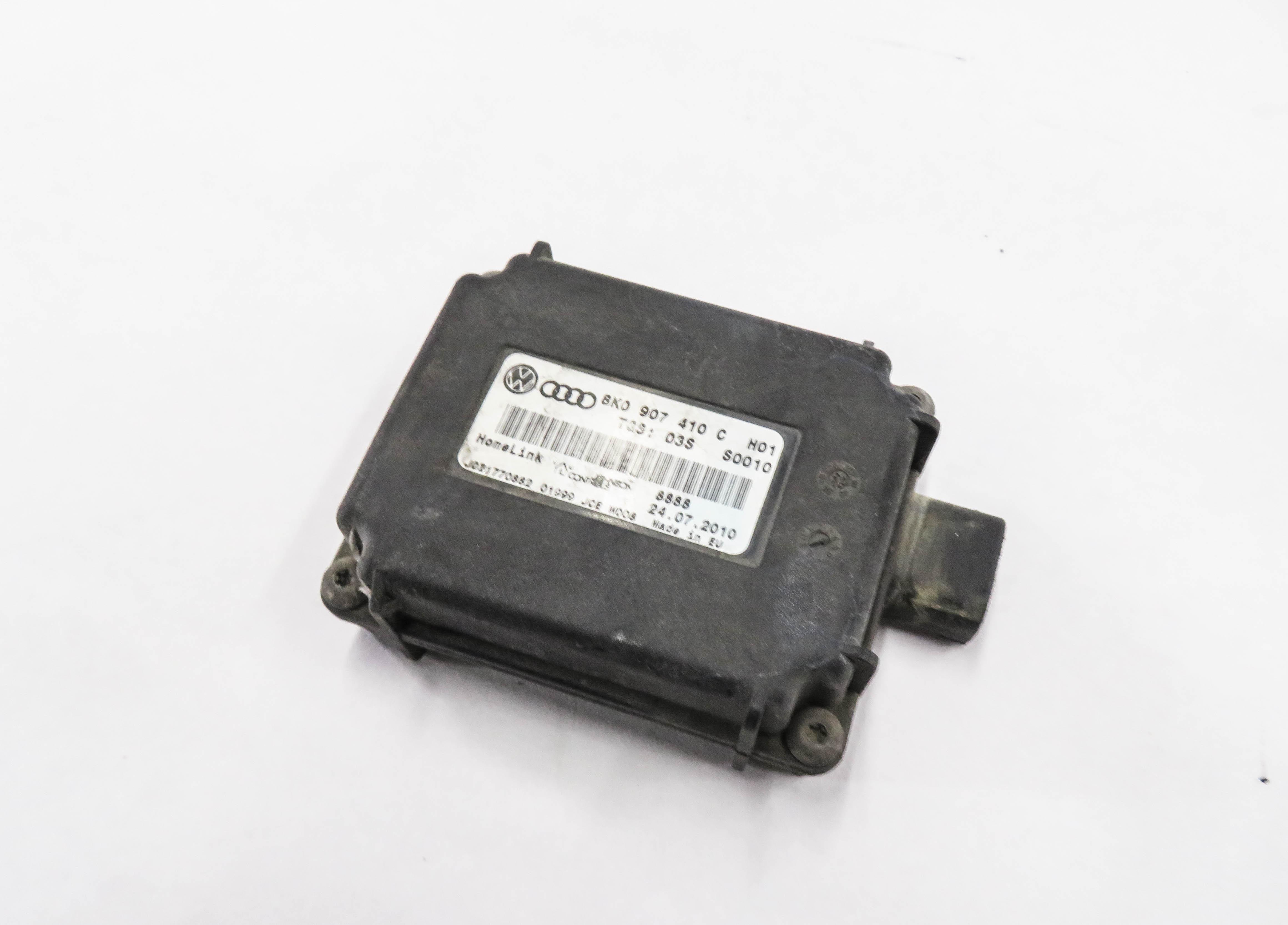 2008-2012 AUDI A4 S4 A5 Q5 Q7 (B8 8K 8T 8R 4L) HOMELINK GARAGE DOOR GATE MODULE — exact item pictured