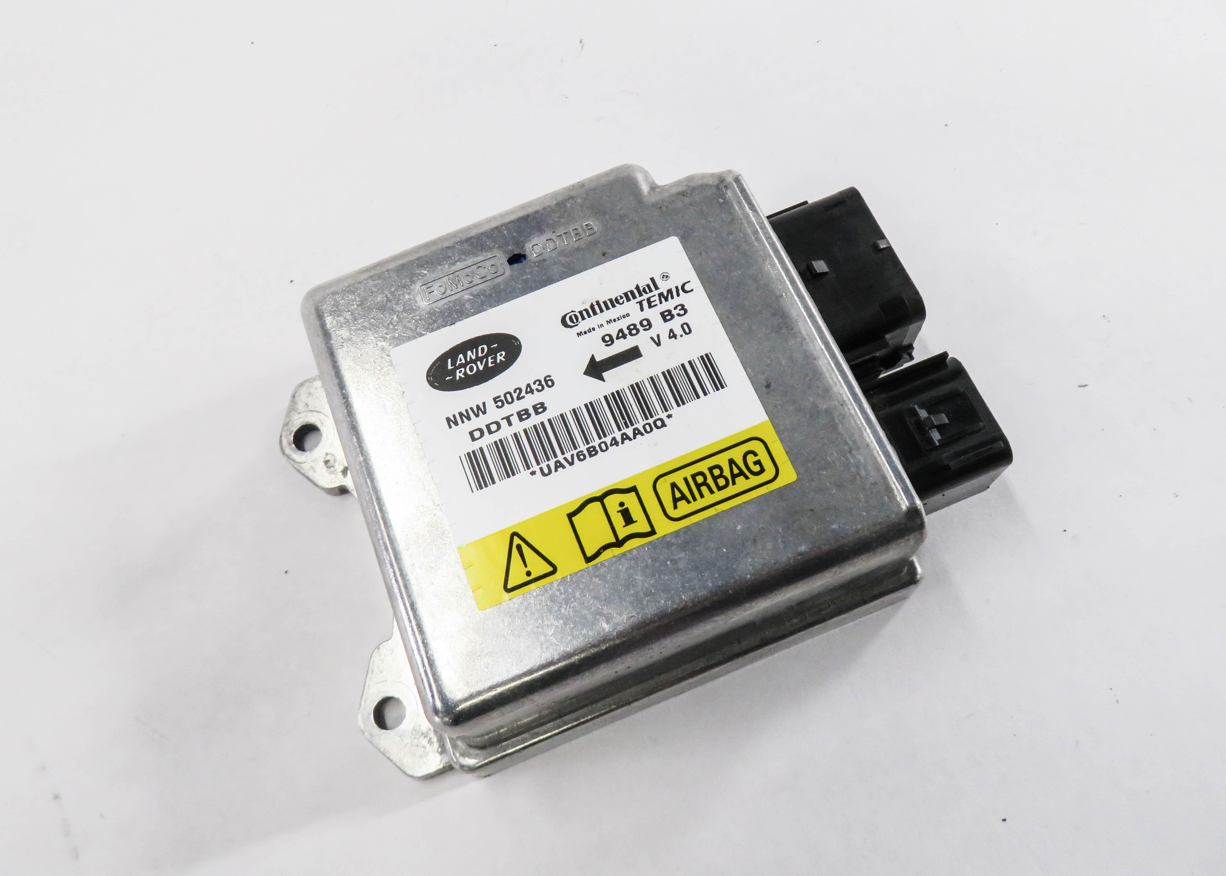 2005-2009 LR3 RANGE ROVER SPORT (L320) MAIN PRIMARY SRS BAG CONTROL MODULE — exact item pictured