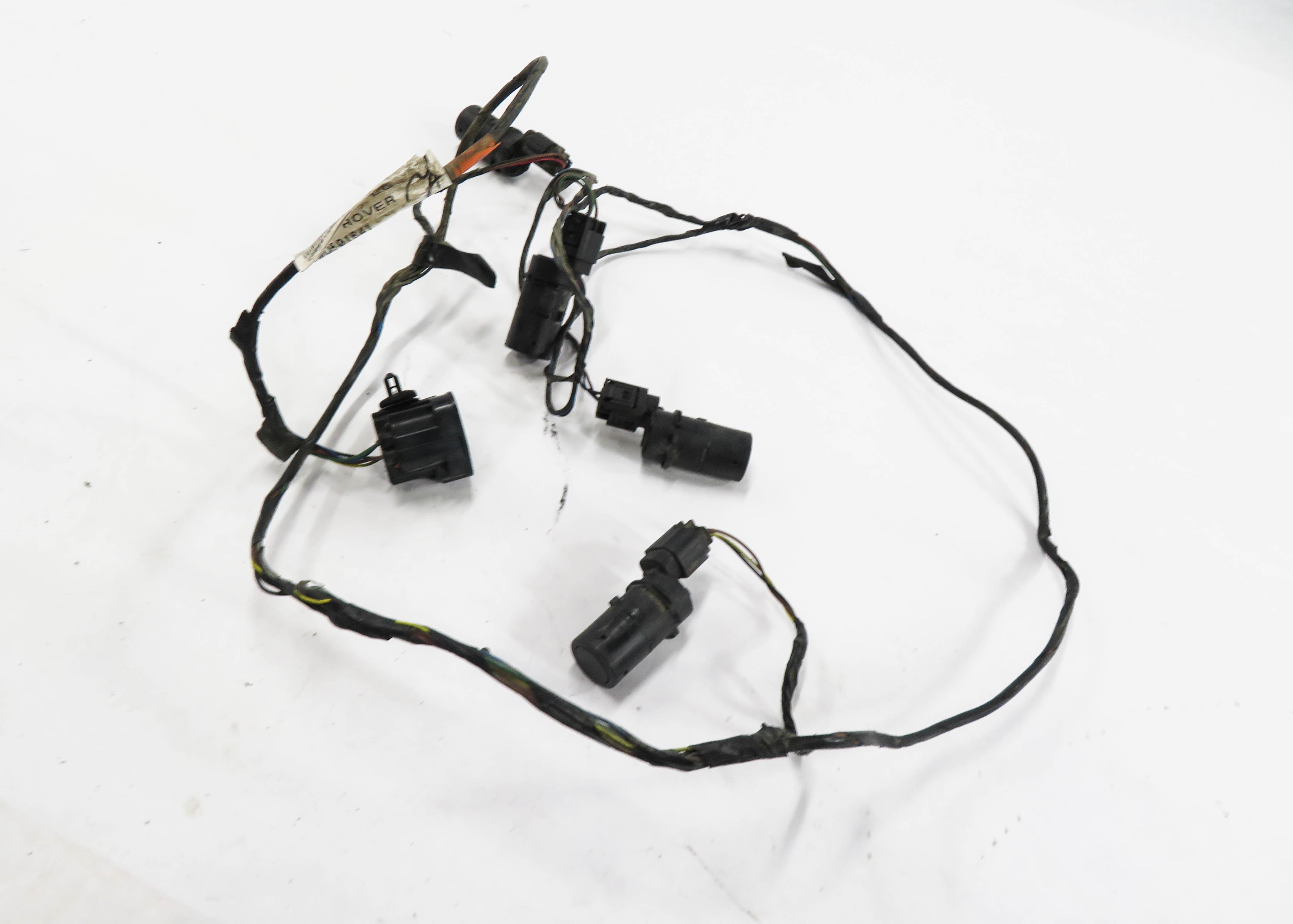 2006 RANGE ROVER SPORT (L320) REAR PDC PARK DISTANCE SENSOR SET w/ HARNESS — exact item pictured