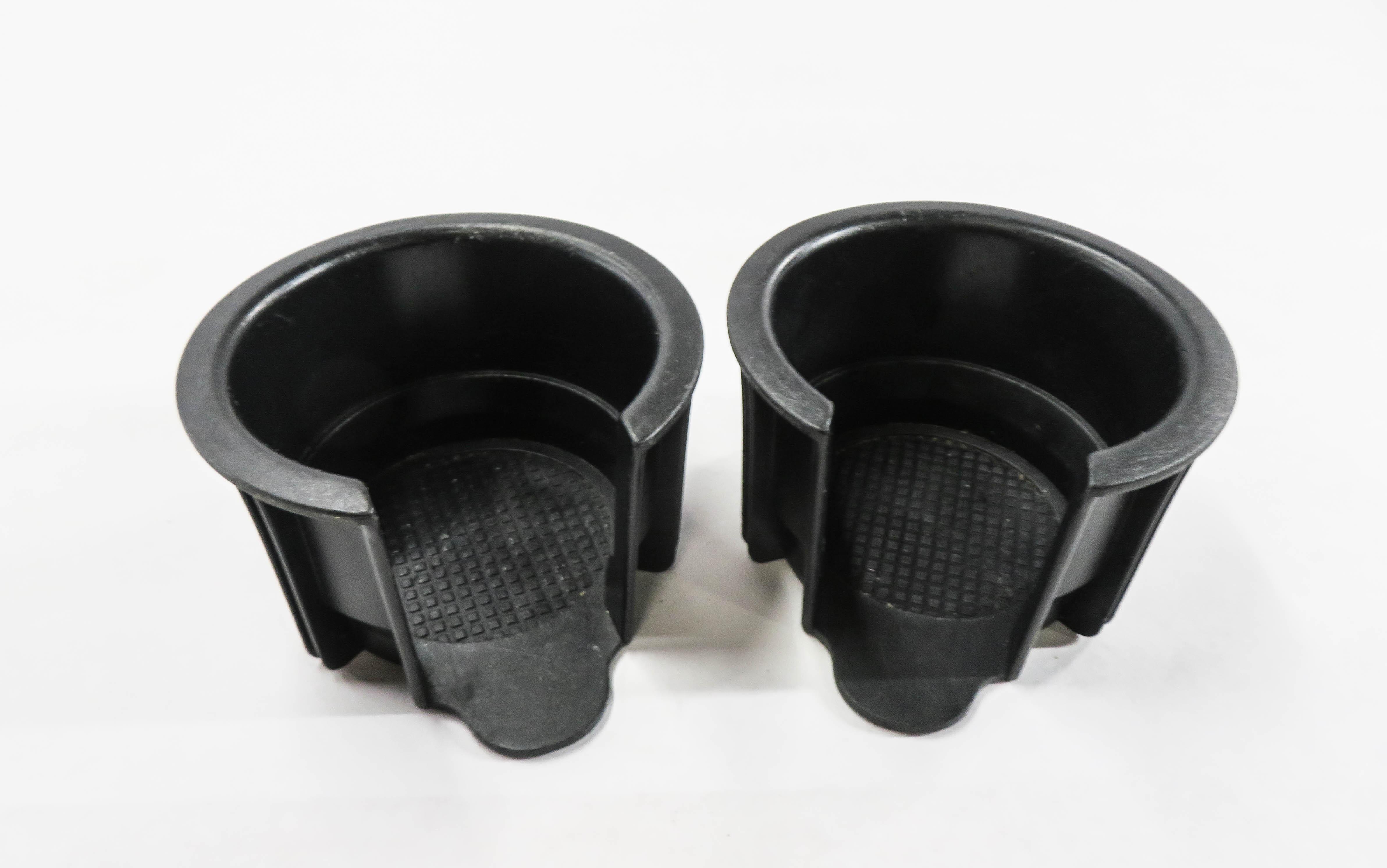 2008 RANGE ROVER SPORT (L320) FRONT CUP HOLDER INSERT TRIM SET-2 — exact item pictured