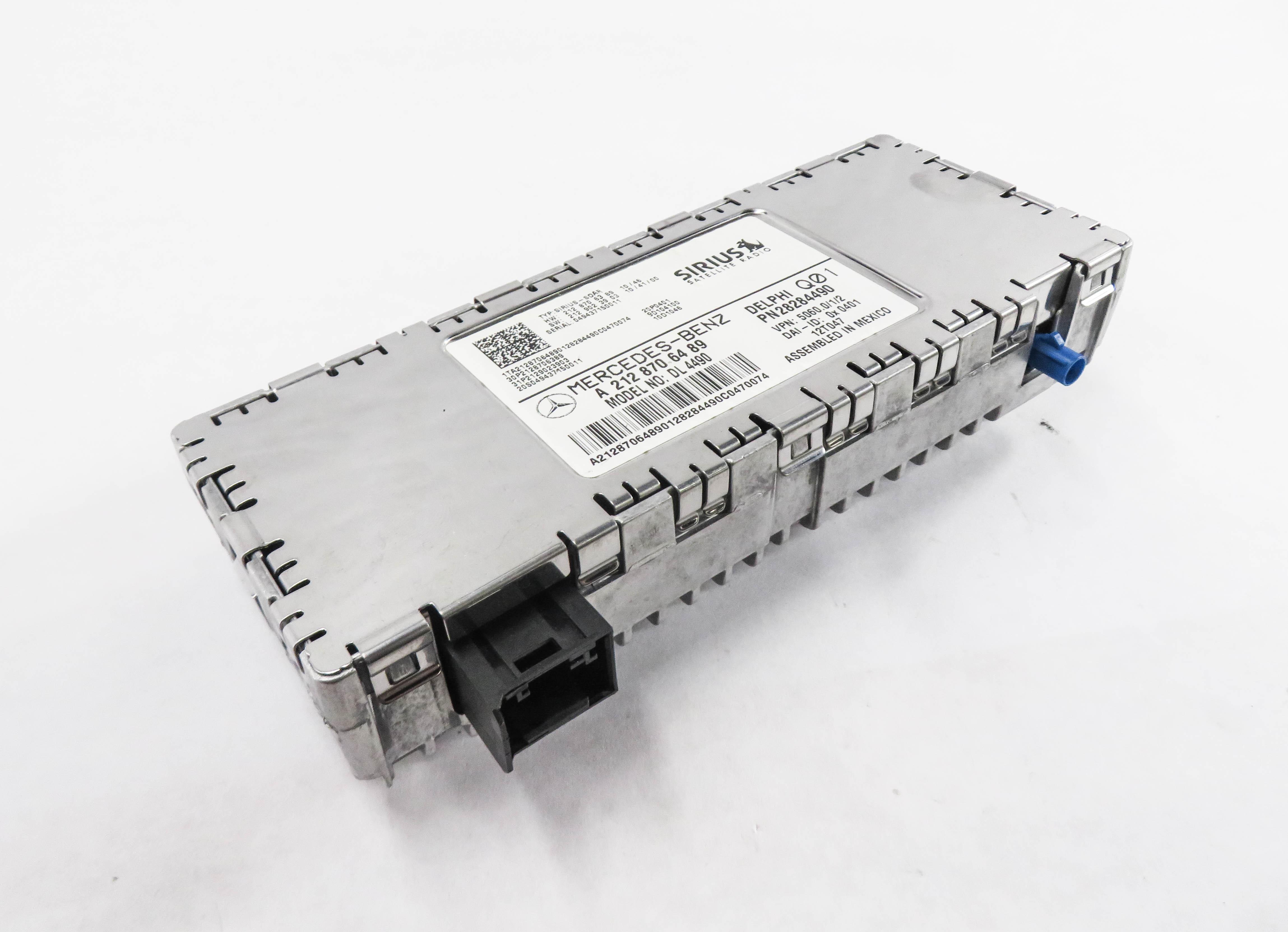 10-16 MERCEDES C250 C300 C350 E350 E550 GLK350 ML350 - SIRIUS SATELLITE RECEIVER — exact item pictured