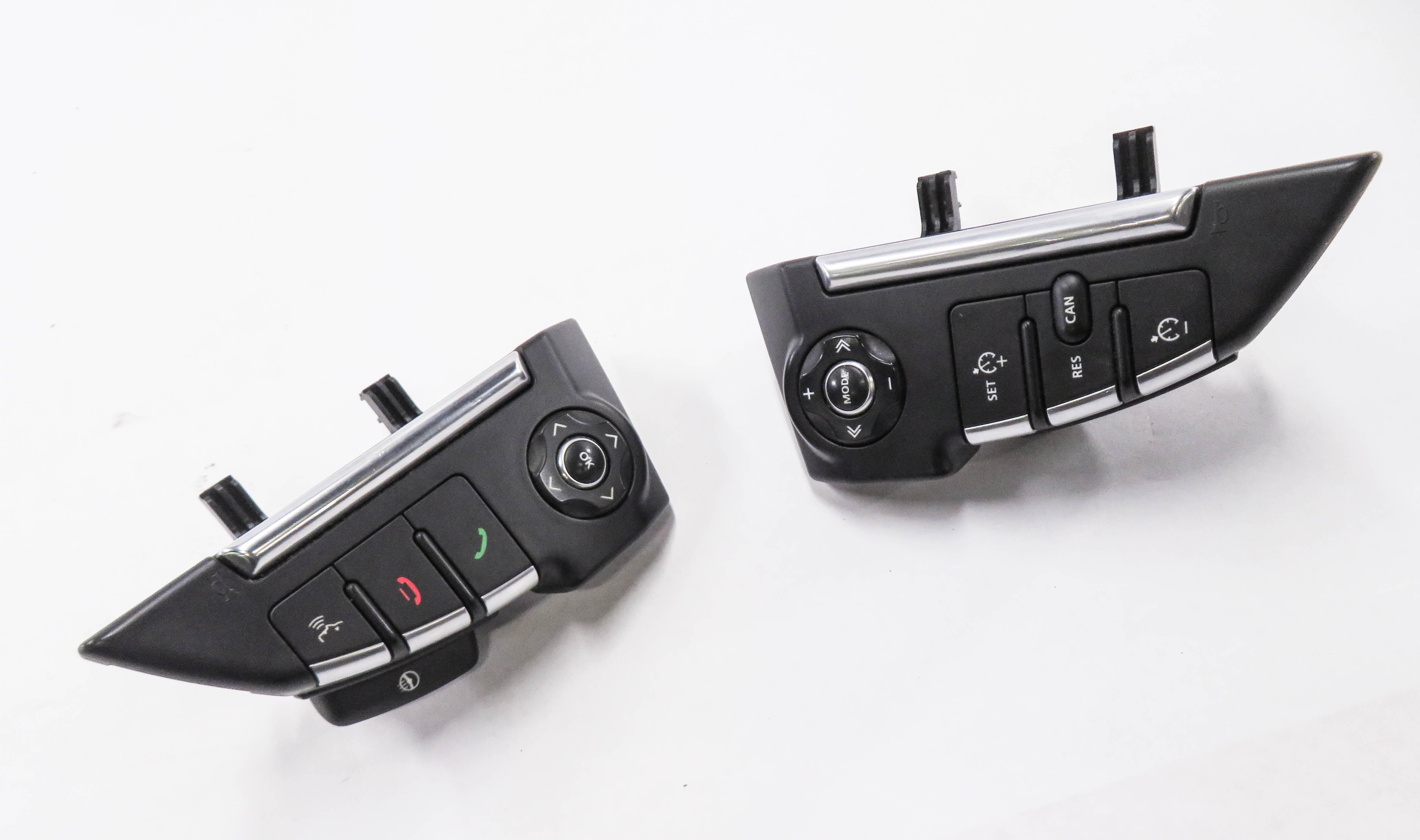 2010 RANGE ROVER SPORT (L320) LEFT & RIGHT STEERING WHEEL SWITCH BUTTON SET — exact item pictured